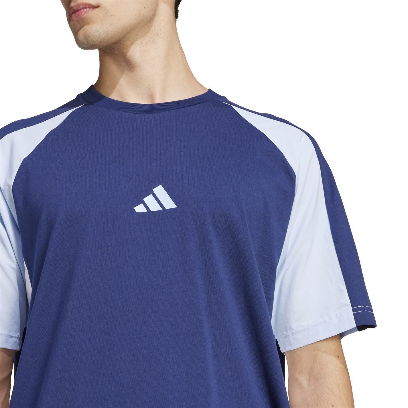 adidas Mens Seasonal Essentials Colorblock T-Shirt