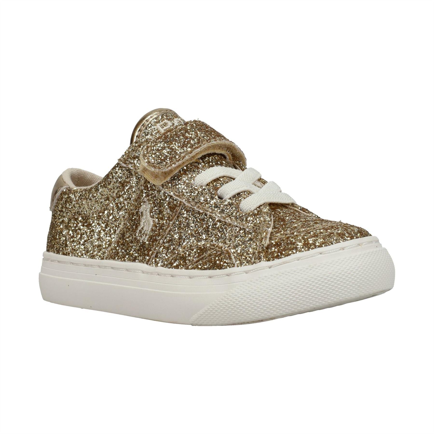 Polo Ralph Lauren Ryley In54 Metallic Low Top Court Sneakers