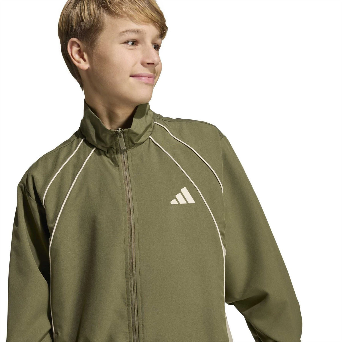 adidas Full Zip Woven Jacket And Trousers Clothing Set