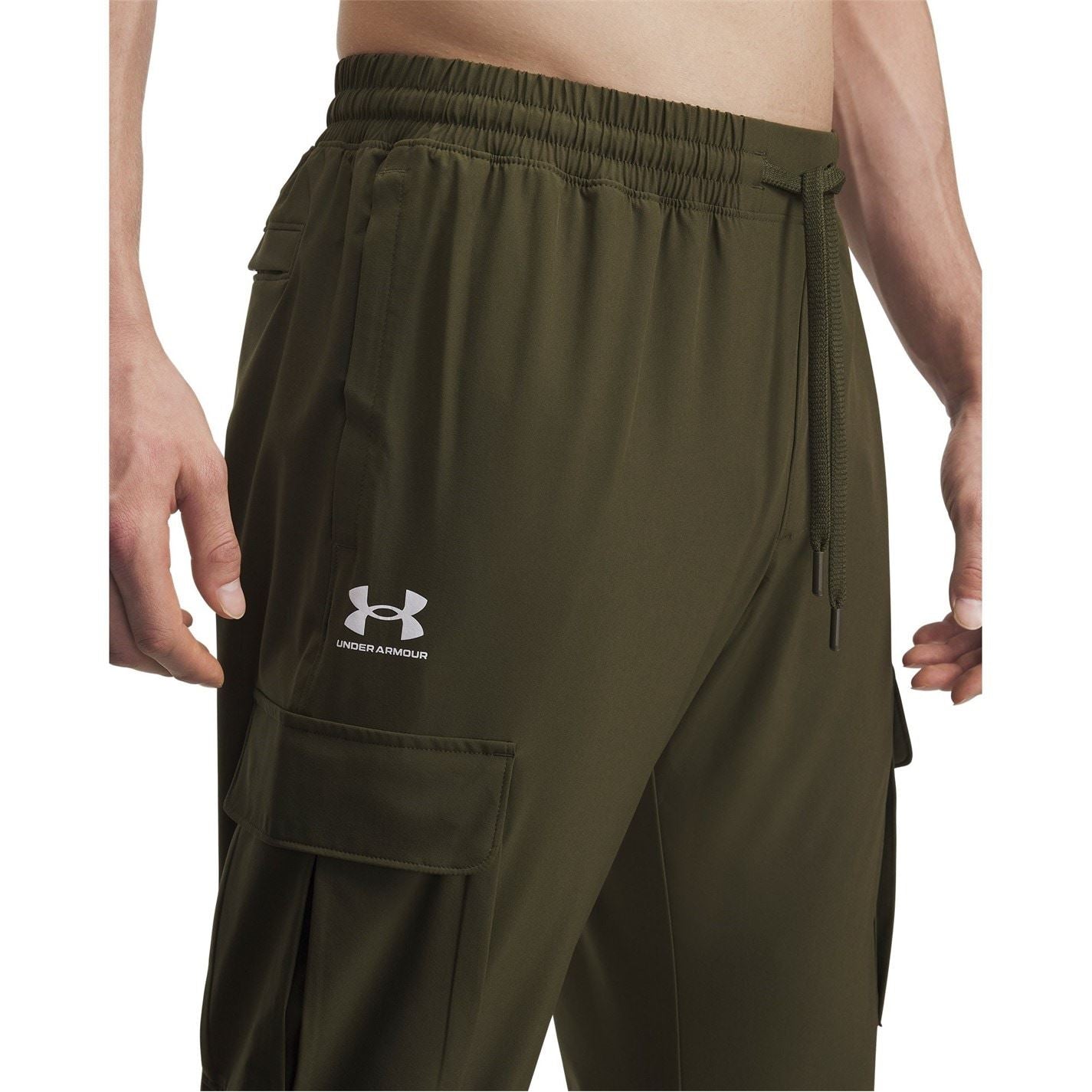 Under Armour Vibe Solid Patterned Straight Combat Pants