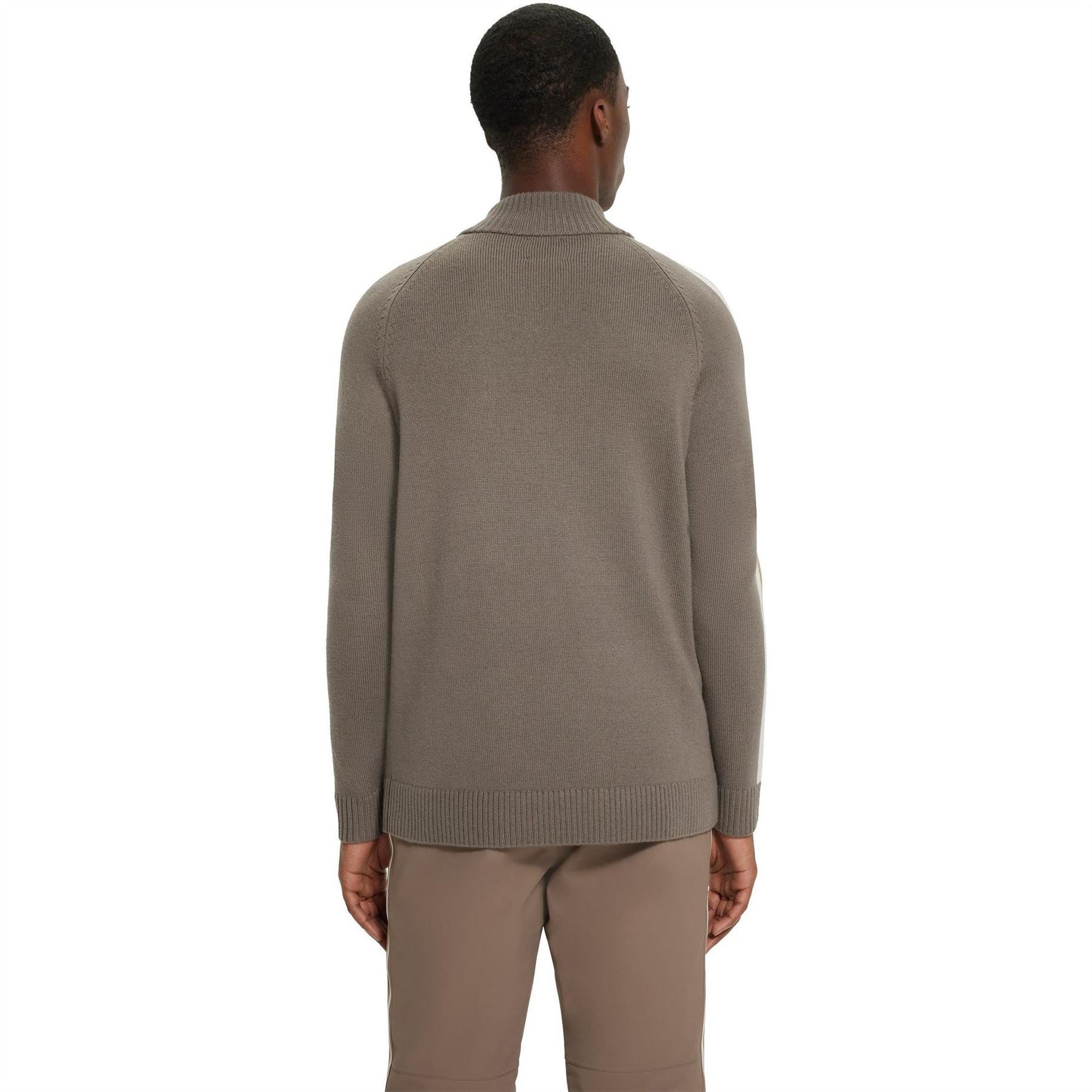 Boss Zip Neck Raglan Sleeve Sweater