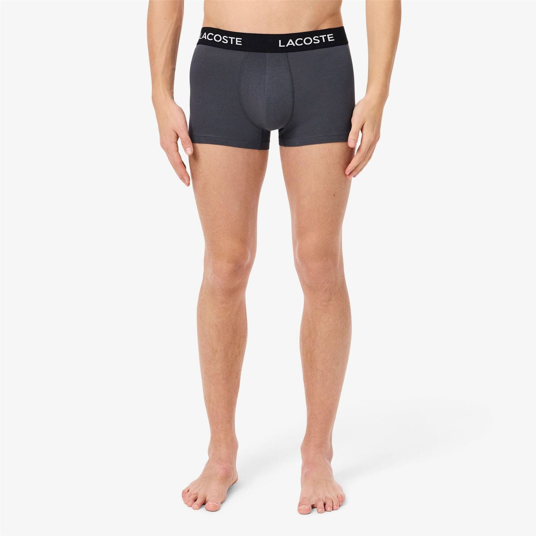 Lacoste Pack Stretch Cotton Trunks