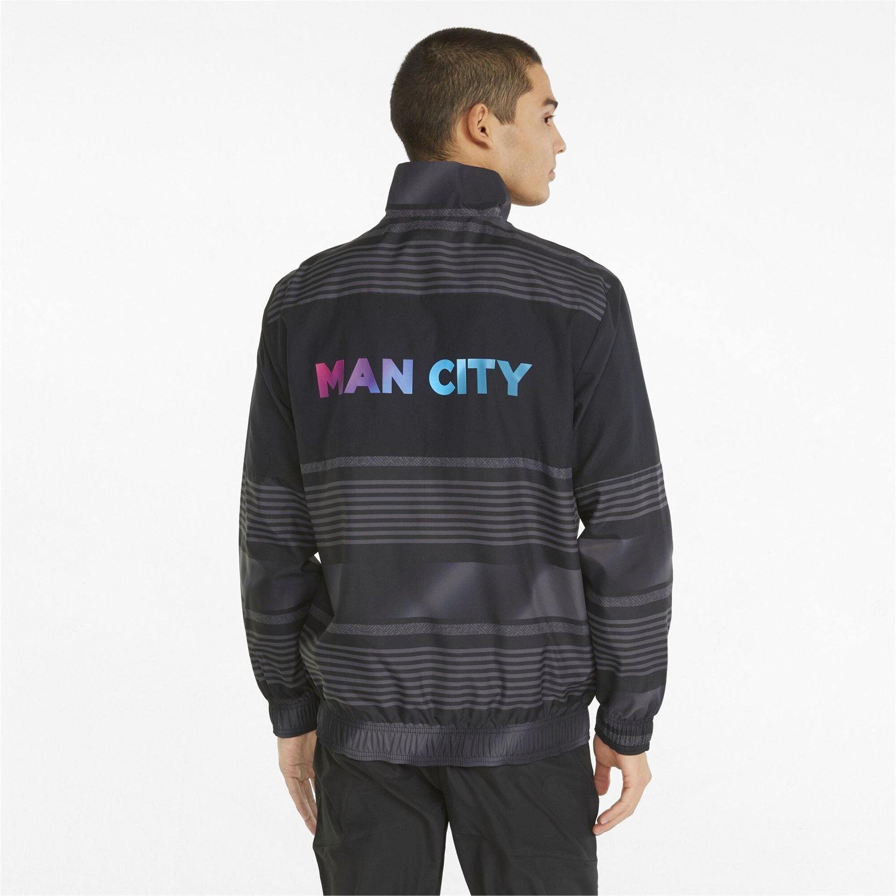 Puma Manchester City Licensed Rain Anorak Jacket