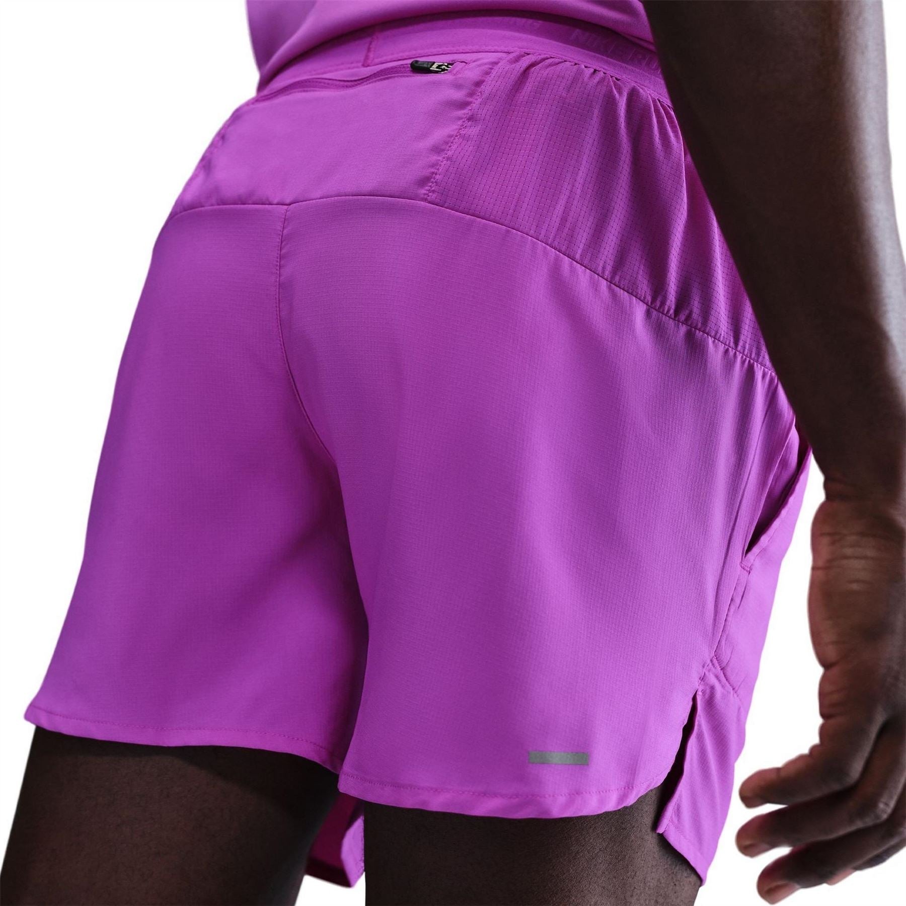 Nike Mens Stride Dri Fit 5 Brief Lined Running Shorts