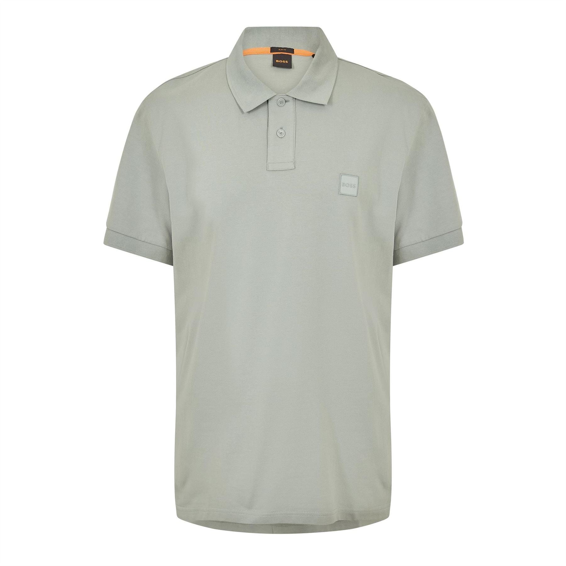 Boss Collared Neck Button Placket Polo Shirt