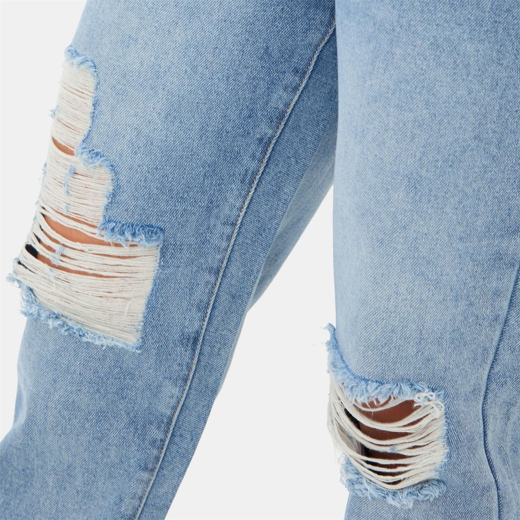 I Saw It First Cotton Straight Leg Jeans