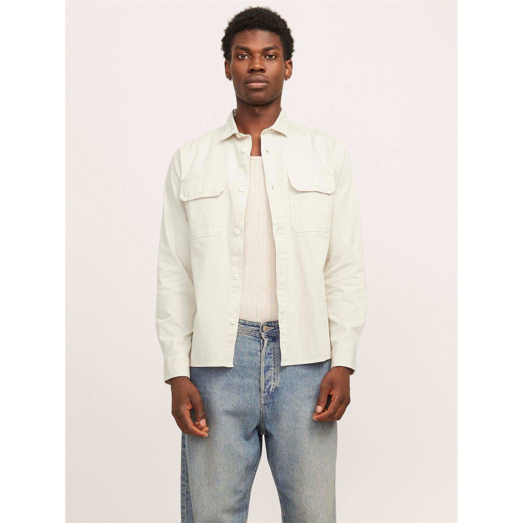 Jack and Jones Mens Denim Shirt