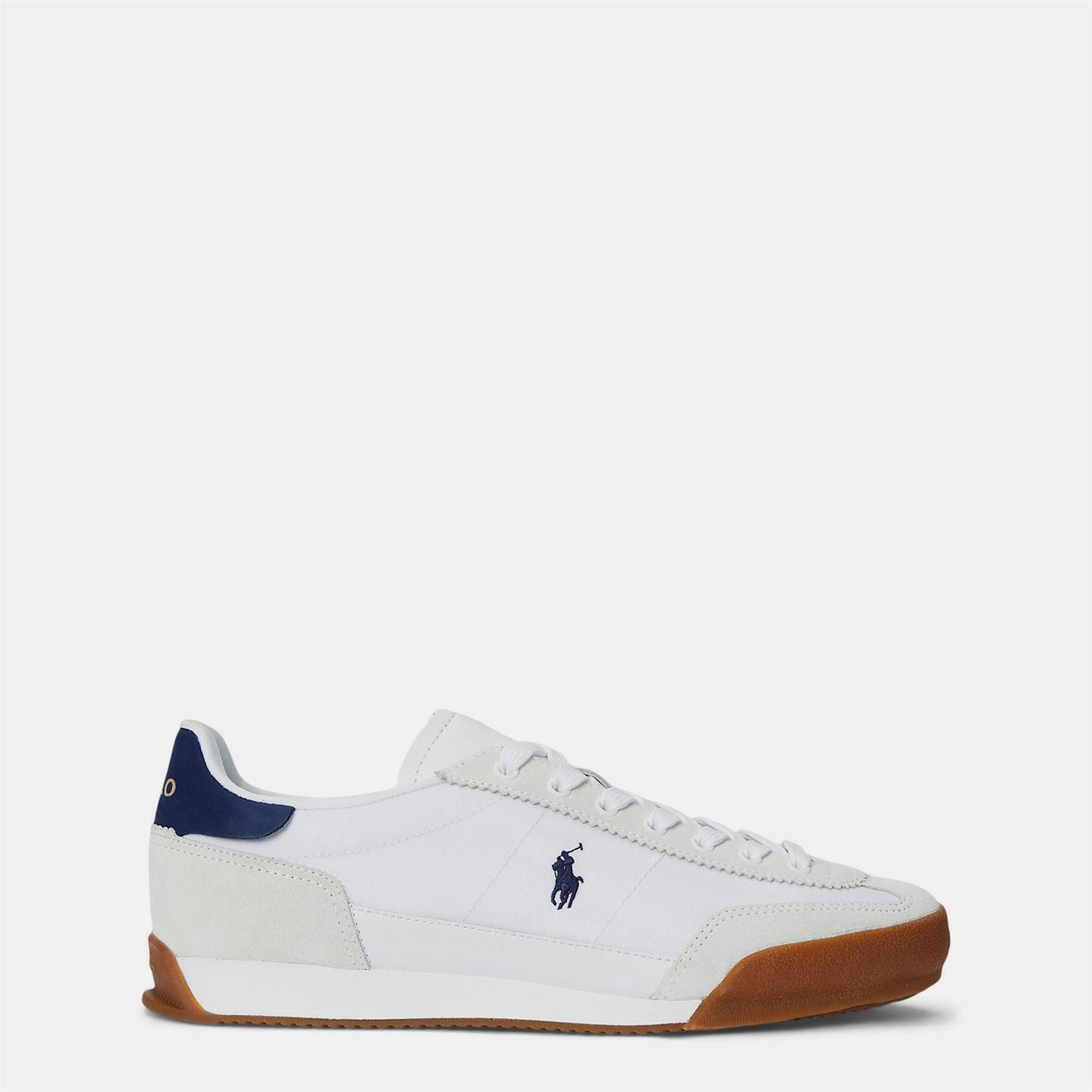 Polo Ralph Lauren Round Toe Flat Heel Trainers