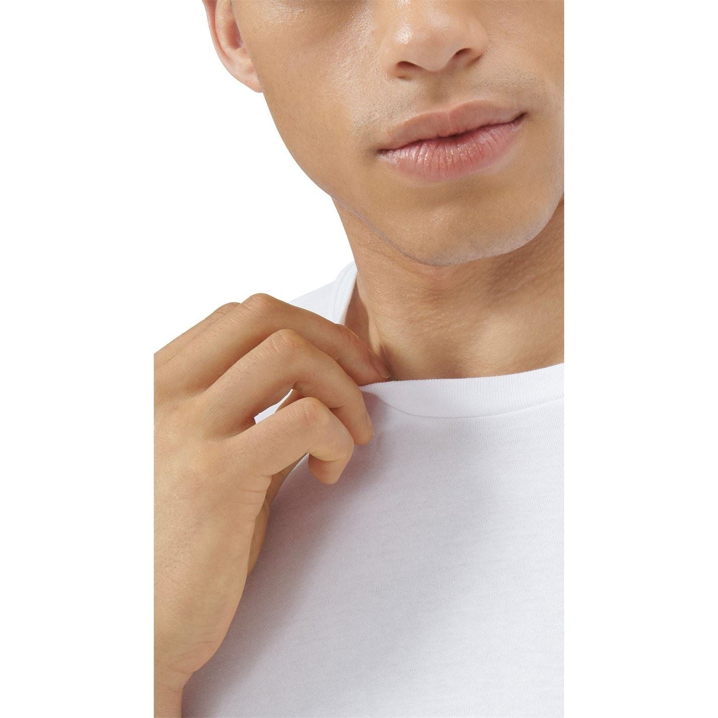 adidas 3 Pack Regular Fit Crew Neck T-Shirts