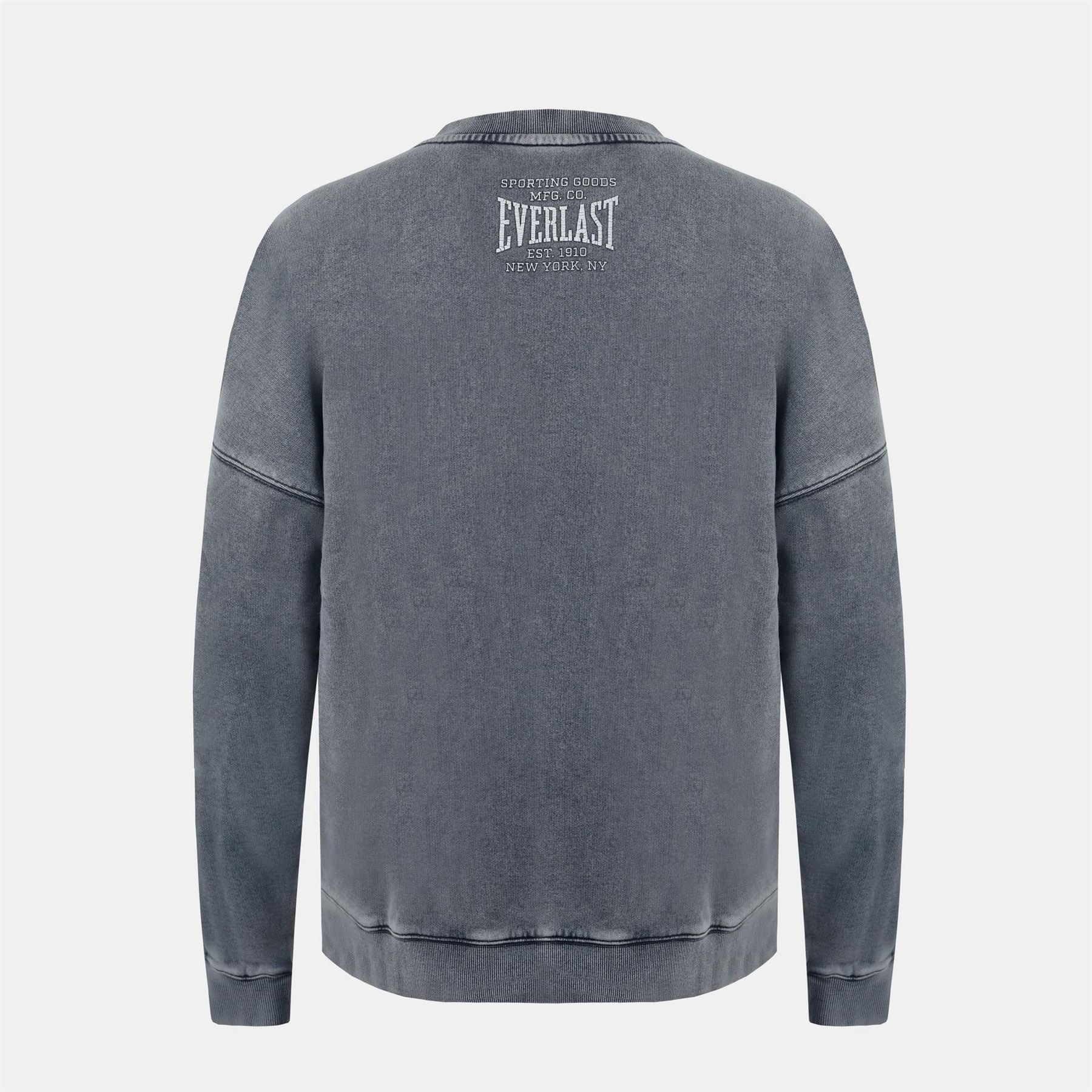 Everlast NYC Lettered Crew Neck Long Sleeve Sweatshirt