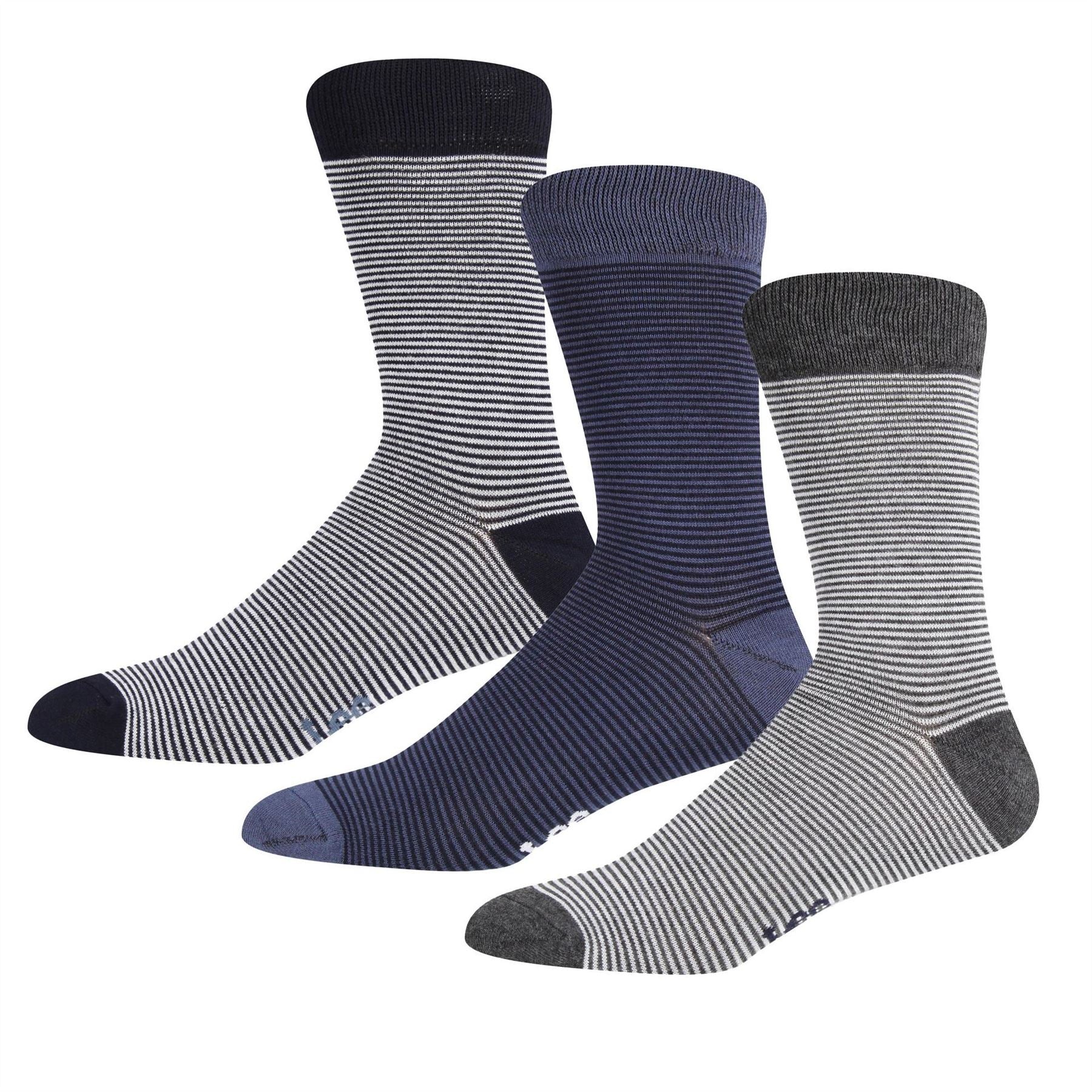 Lee Cary 3 Pack Crew Socks