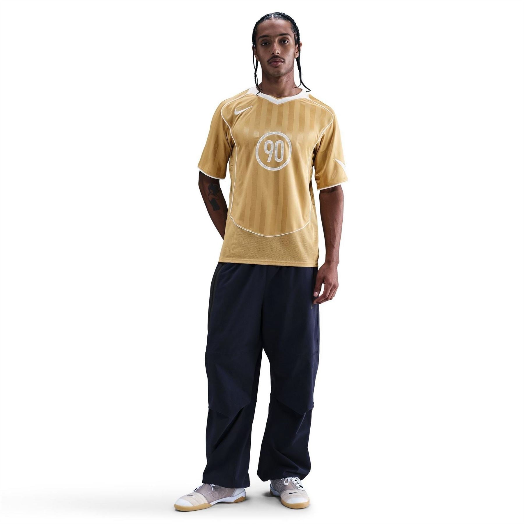 Nike T90 Energy V-Neck Raglan Short Sleeve Jersey