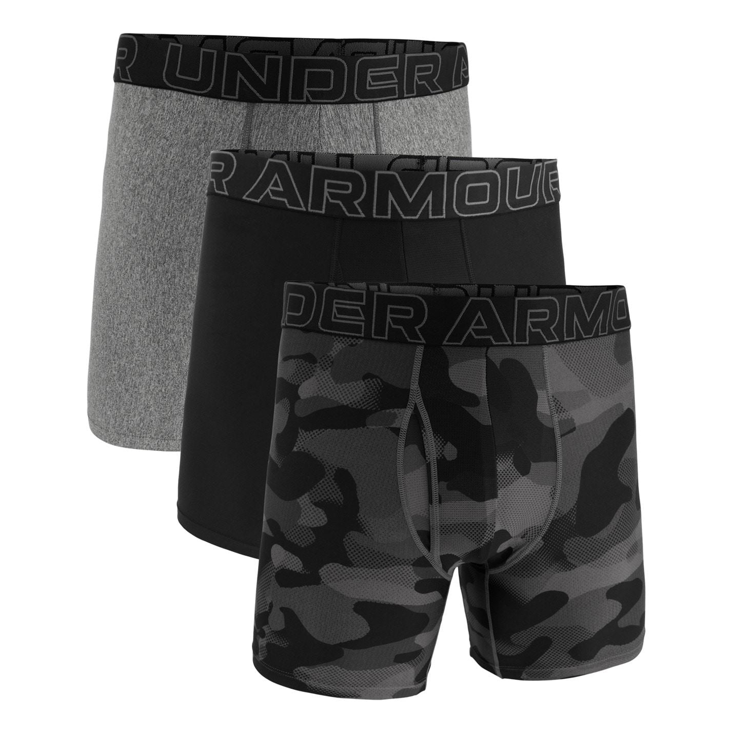 Under Armour Mens Performance Tech™ 6 Inch 3 Pack