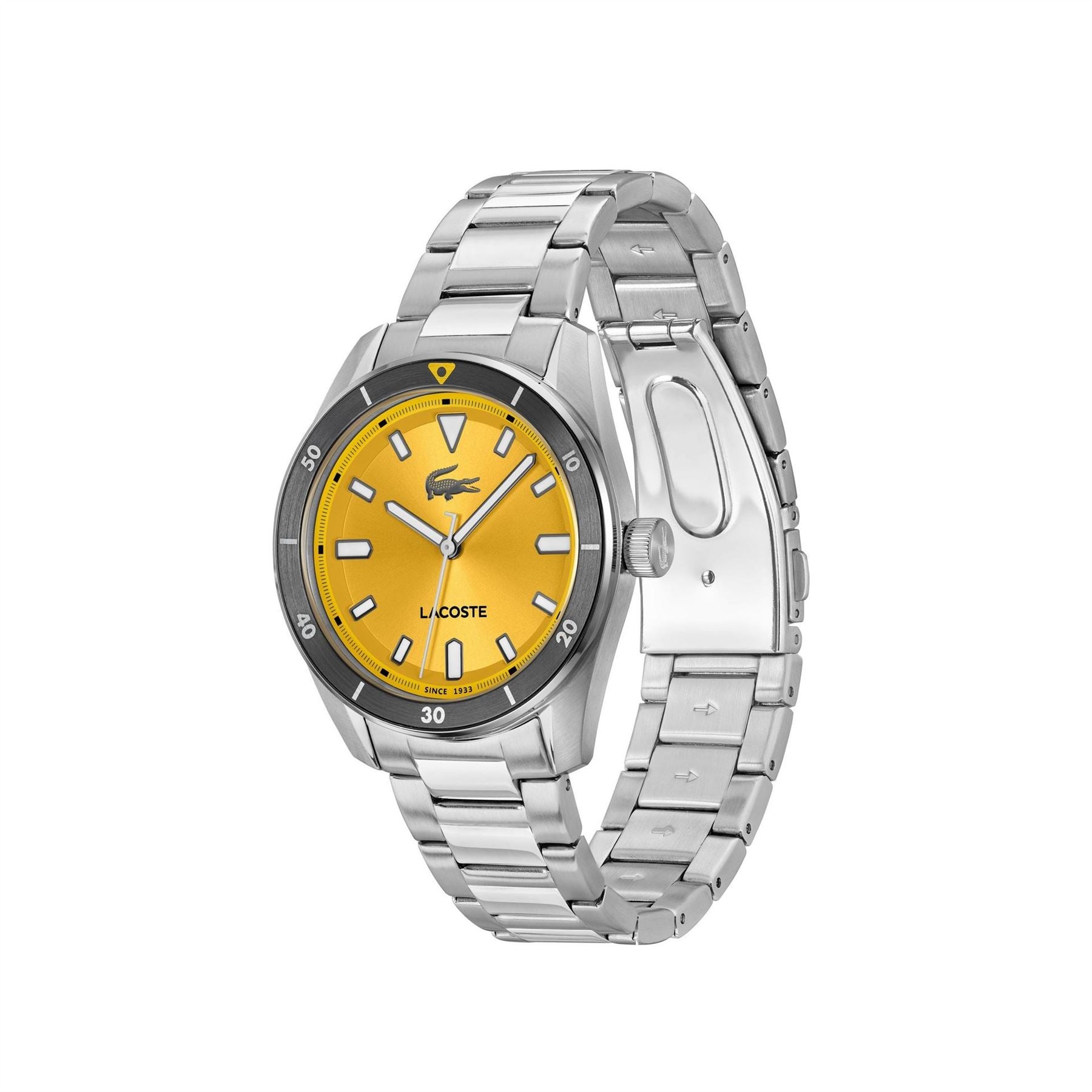 Lacoste Watches Mens Boston 39mm 3 Hands Watch