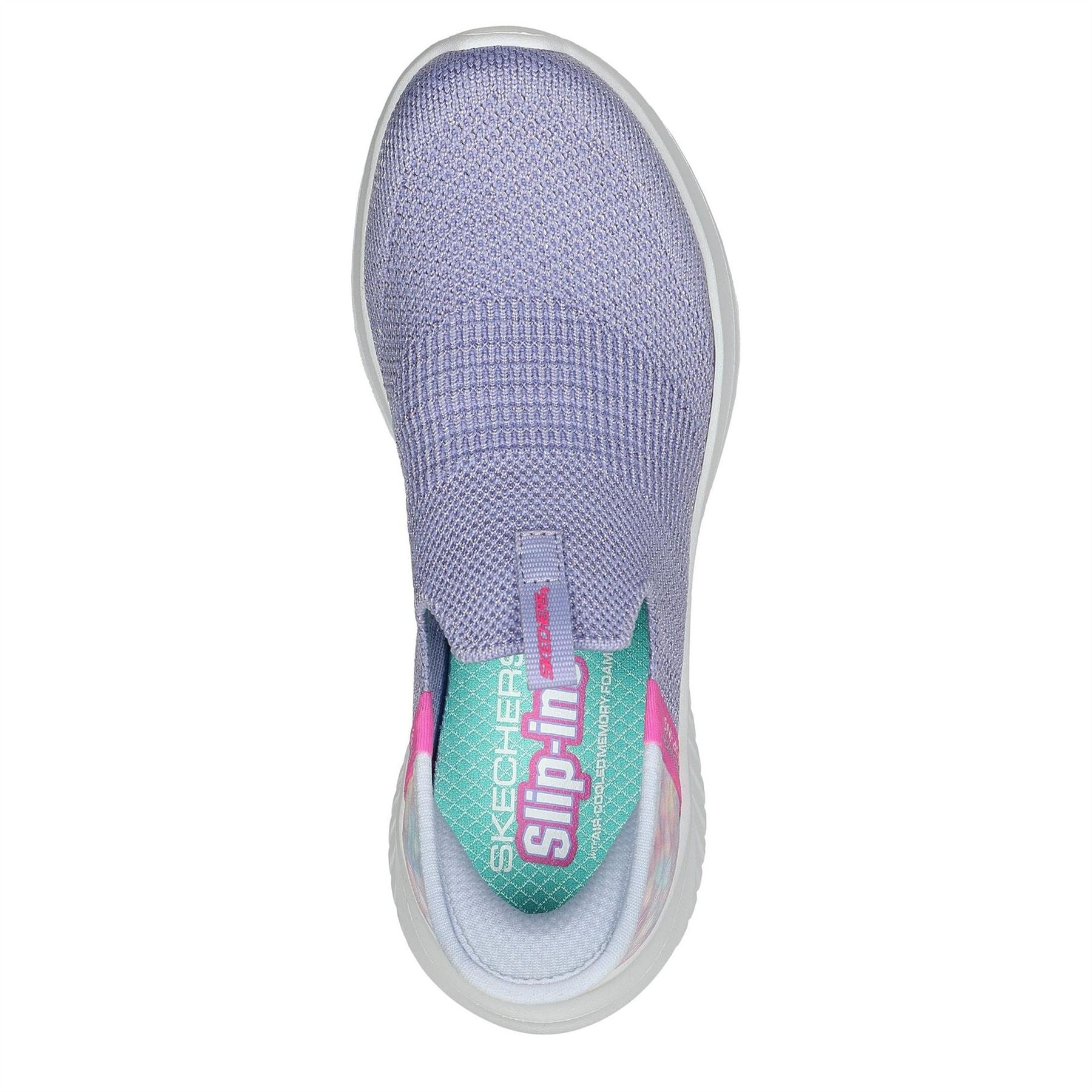 Skechers Fit Printed Heel Slip On W Runners Unisex Kids