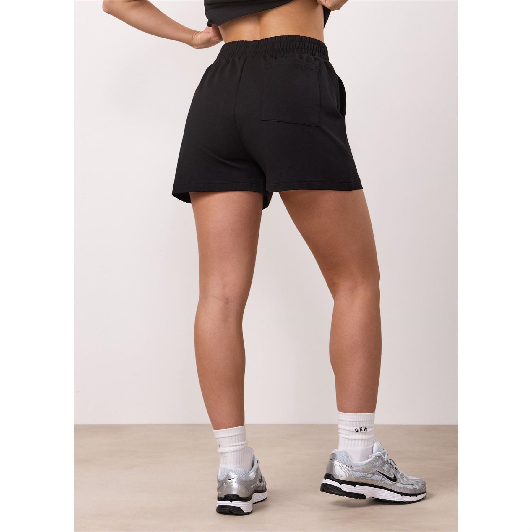Gym King King Victory Cotton Loopback Short   Black