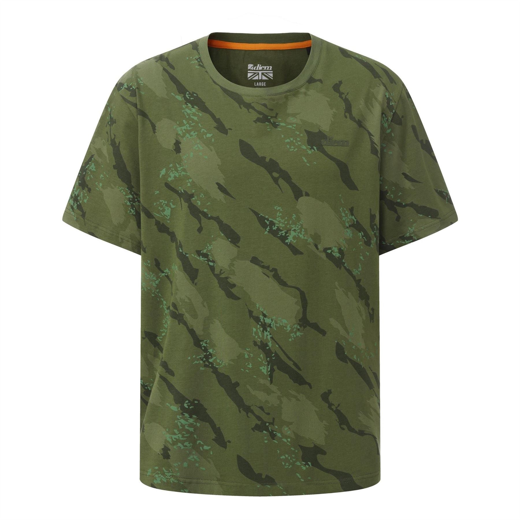 Diem Cotton Short Sleeve Fishing T-Shirt