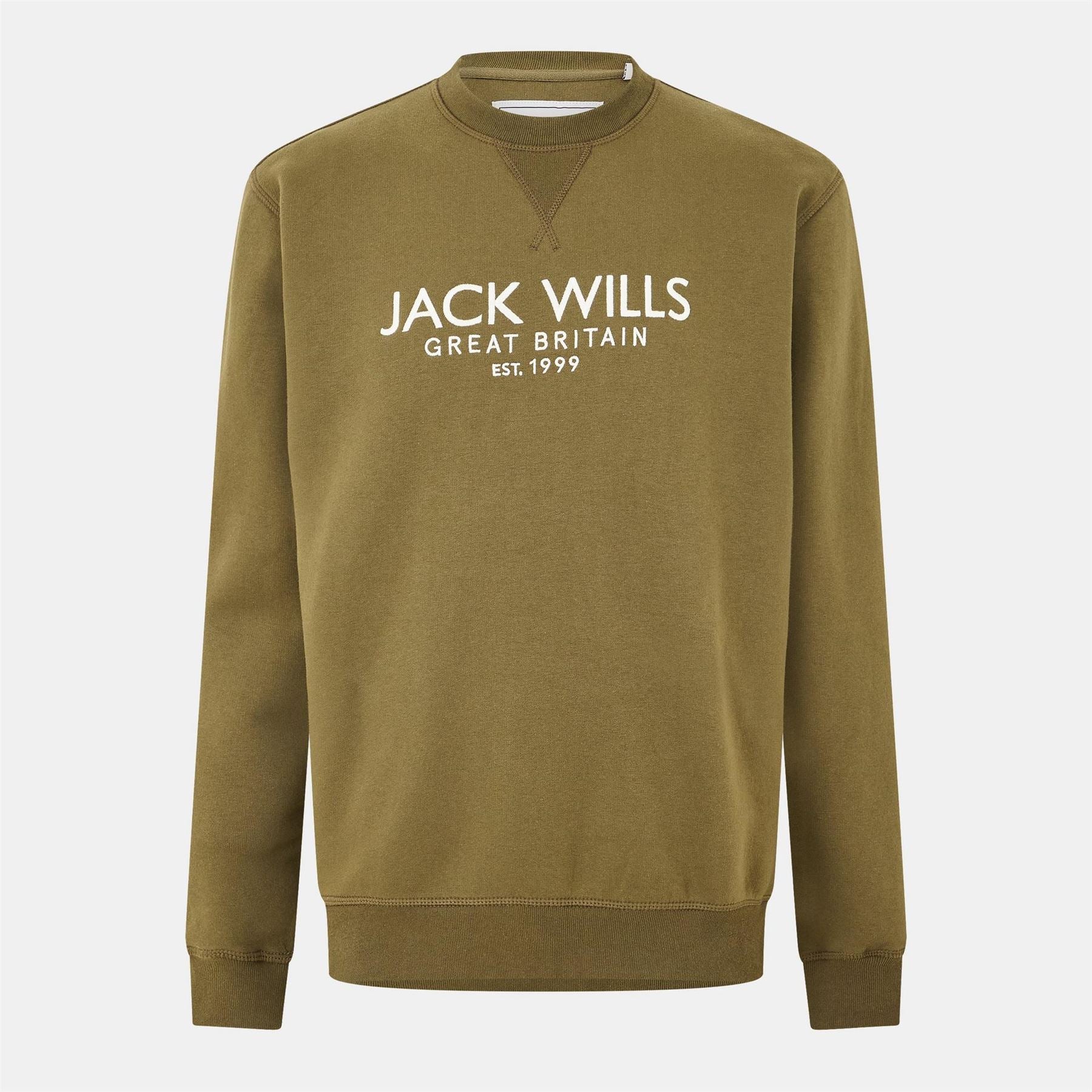Jack Wills Belvue Graphic Logo Crew Neck Sweatshirt