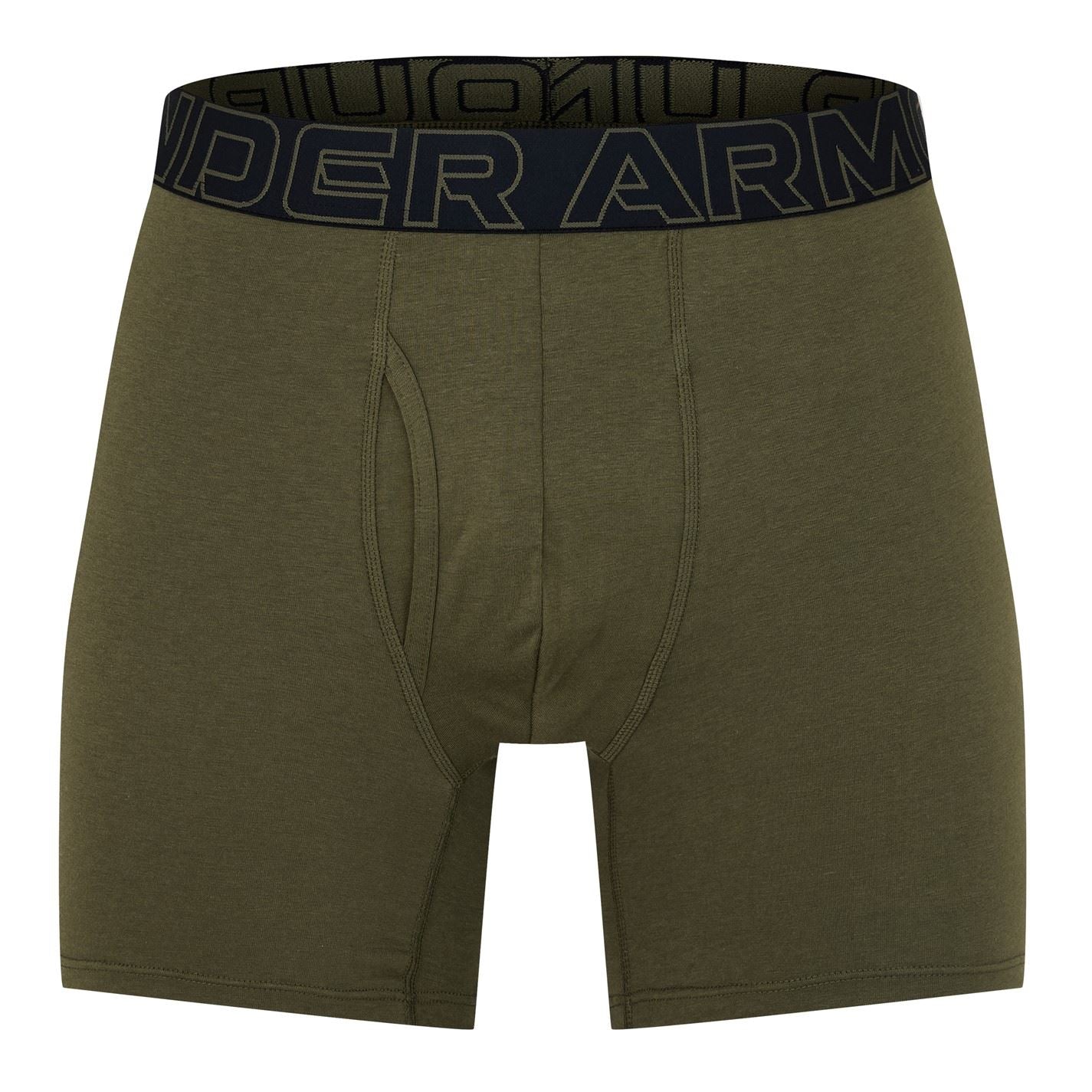 Under Armour Cotton 3 Pack Boxer Brief