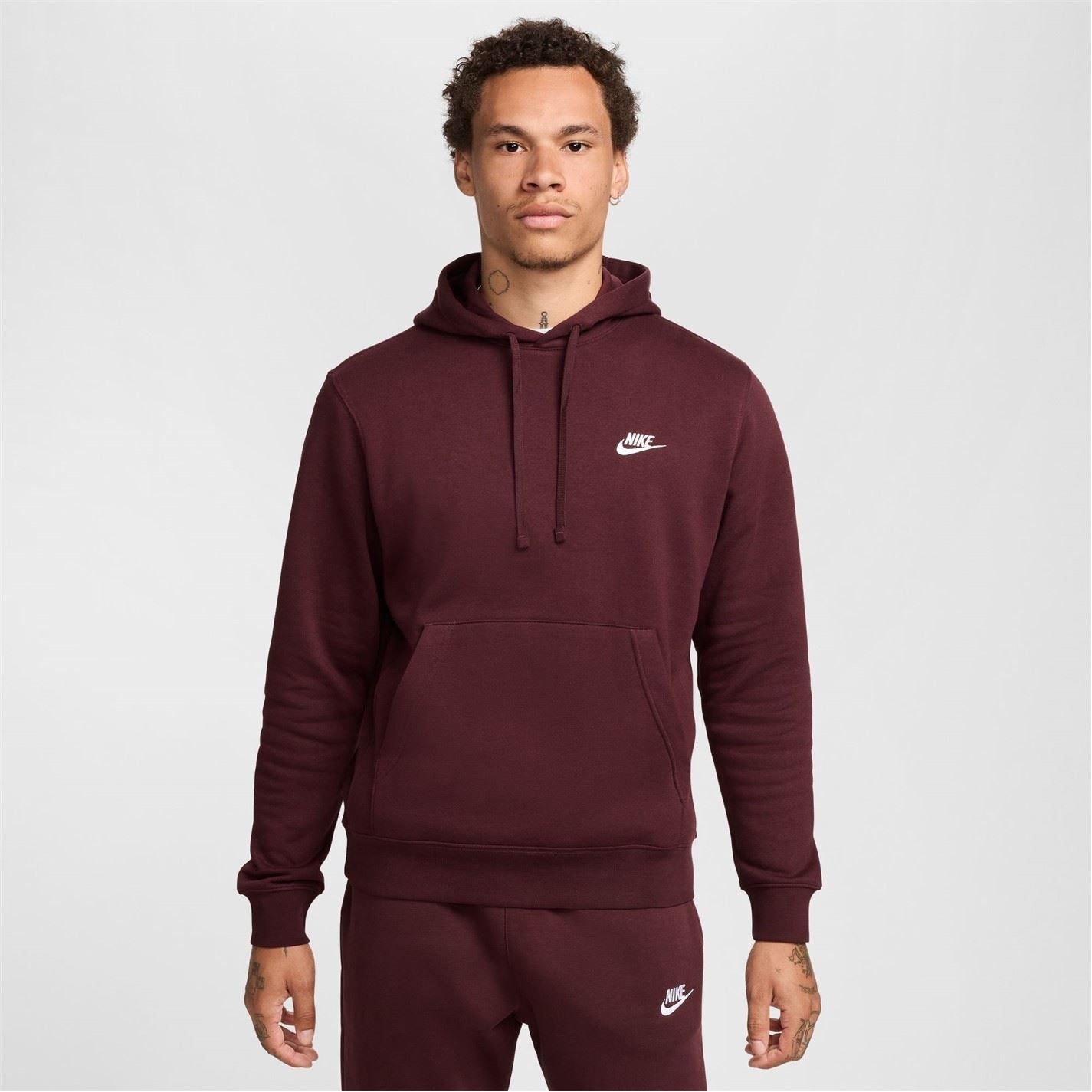 Nike Mens Sportswear Club Fleece Pullover Hoodie