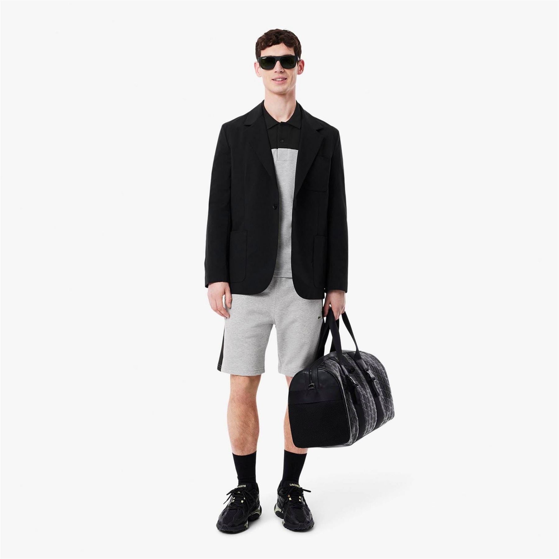 Lacoste Fleece Colour Block Shorts