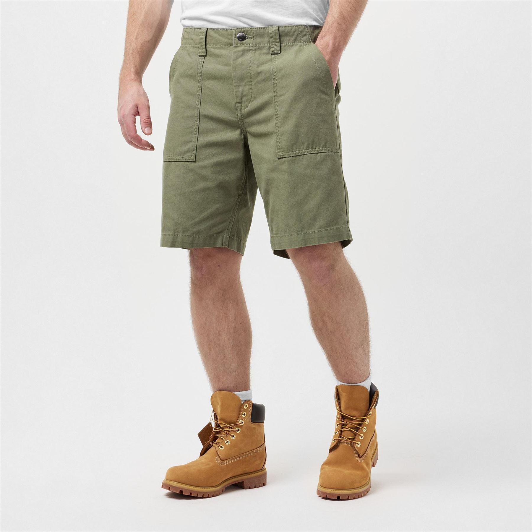 Timberland Canvas Cargo Shorts
