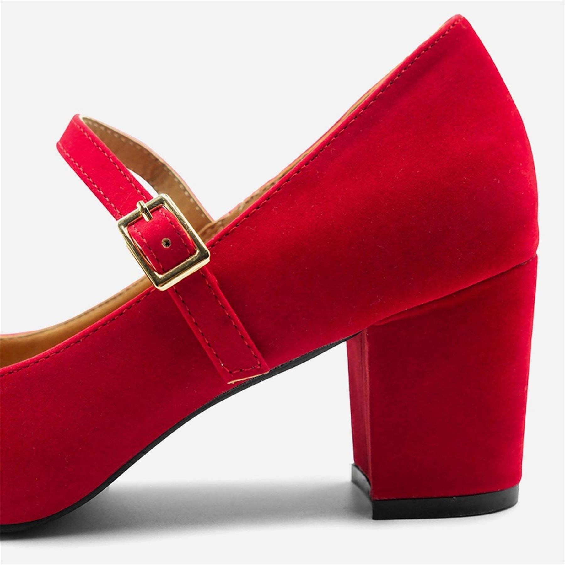 Wheres That From Block Heel Mary Jane Pumps Ladies