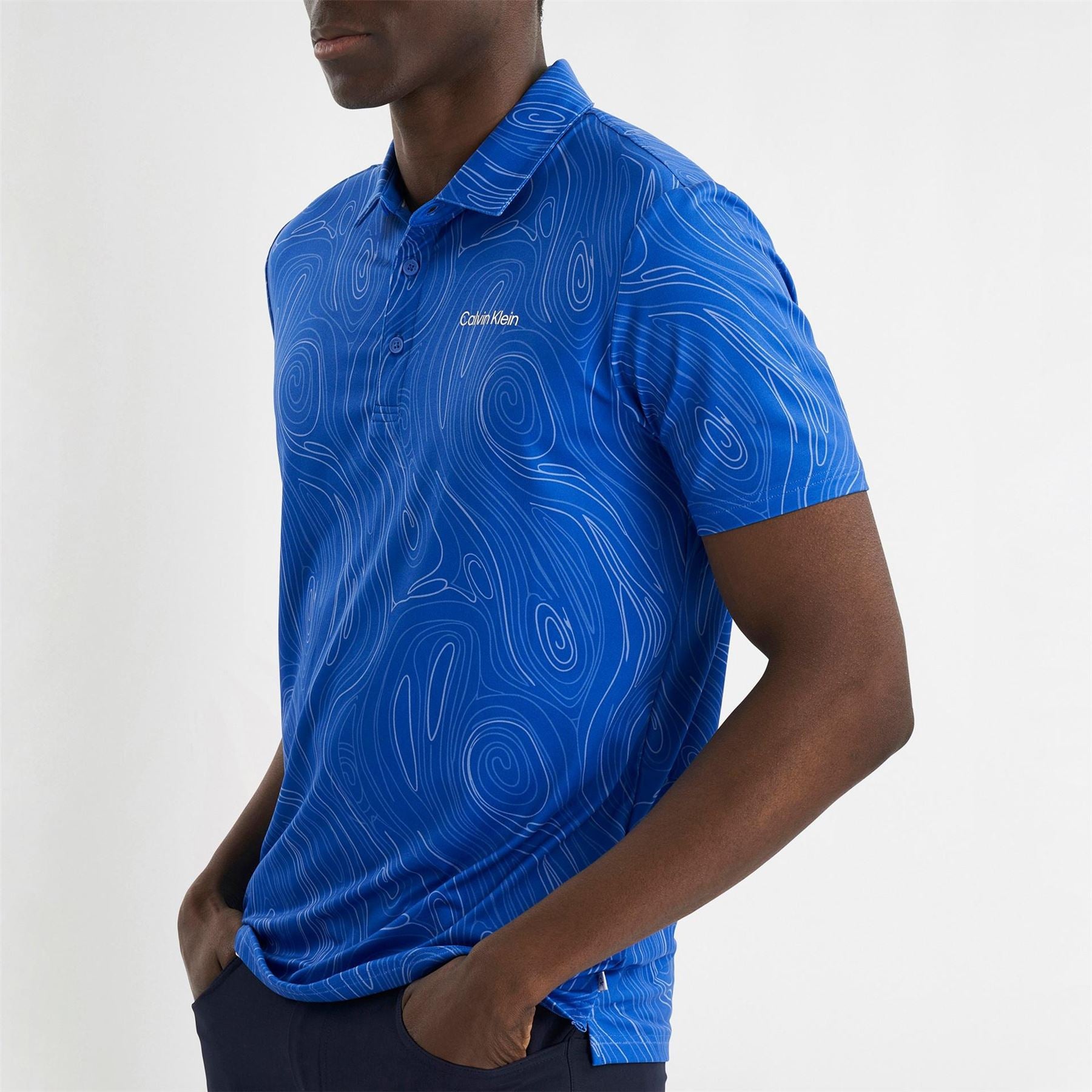 Calvin Klein Golf Short Sleeve Performance Polo Shirt