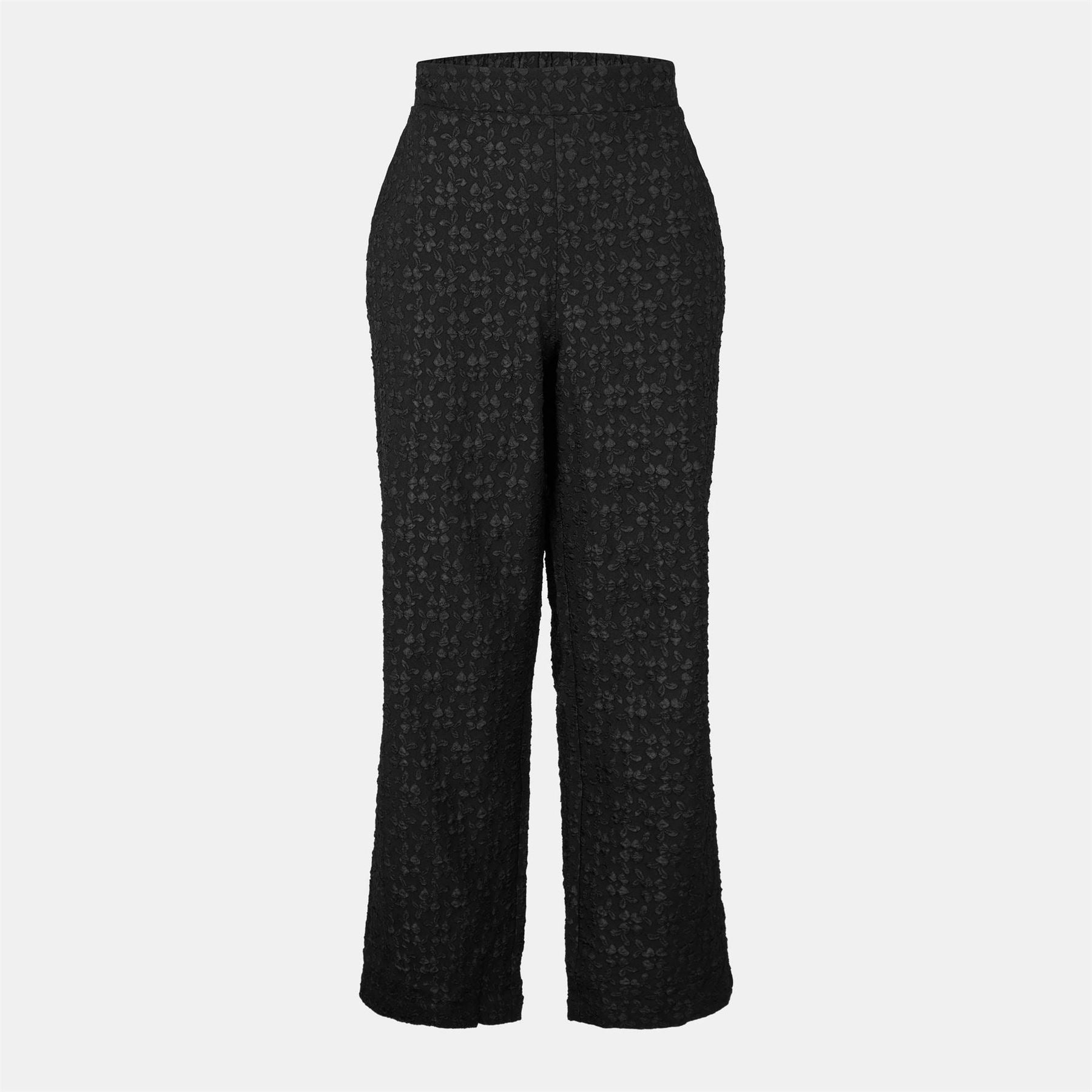 Vero Moda Mofelia Textured Wide Leg Trousers