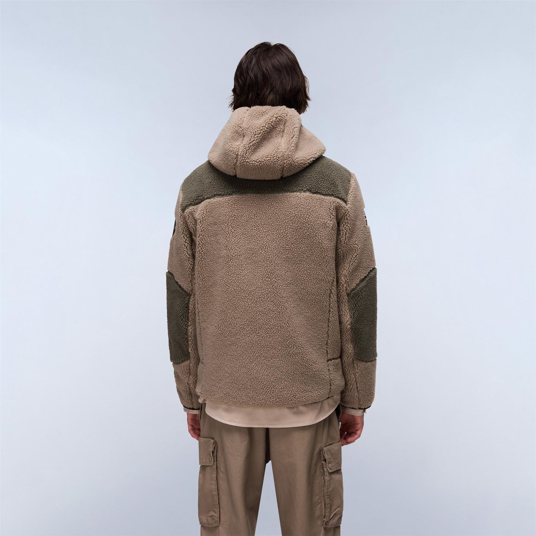 Napapijri Mens Yupik Full Zip Fleece Hoodie