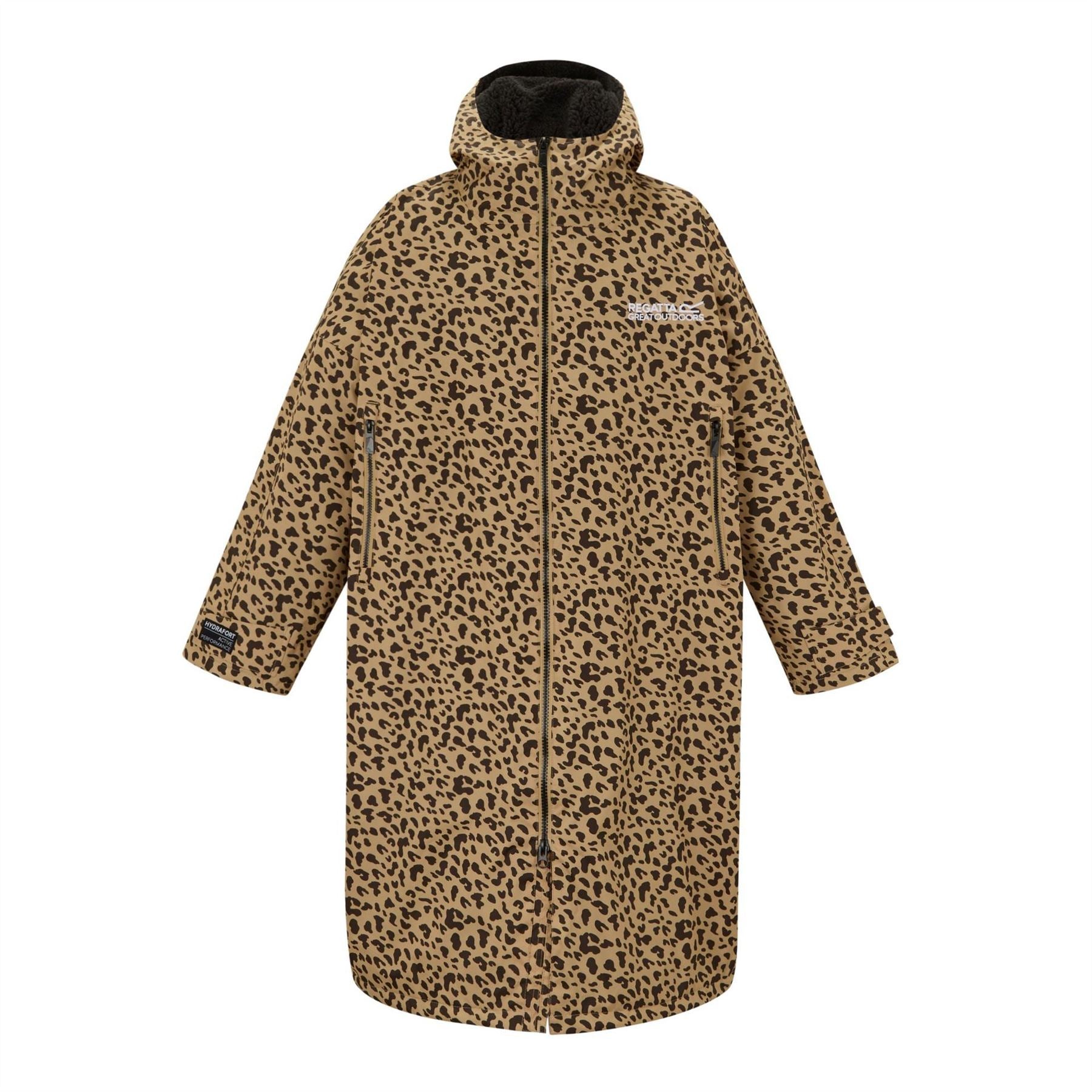 Regatta Adults Waterproof Windproof Borg Fleece Oversized Fit Insulated Robe