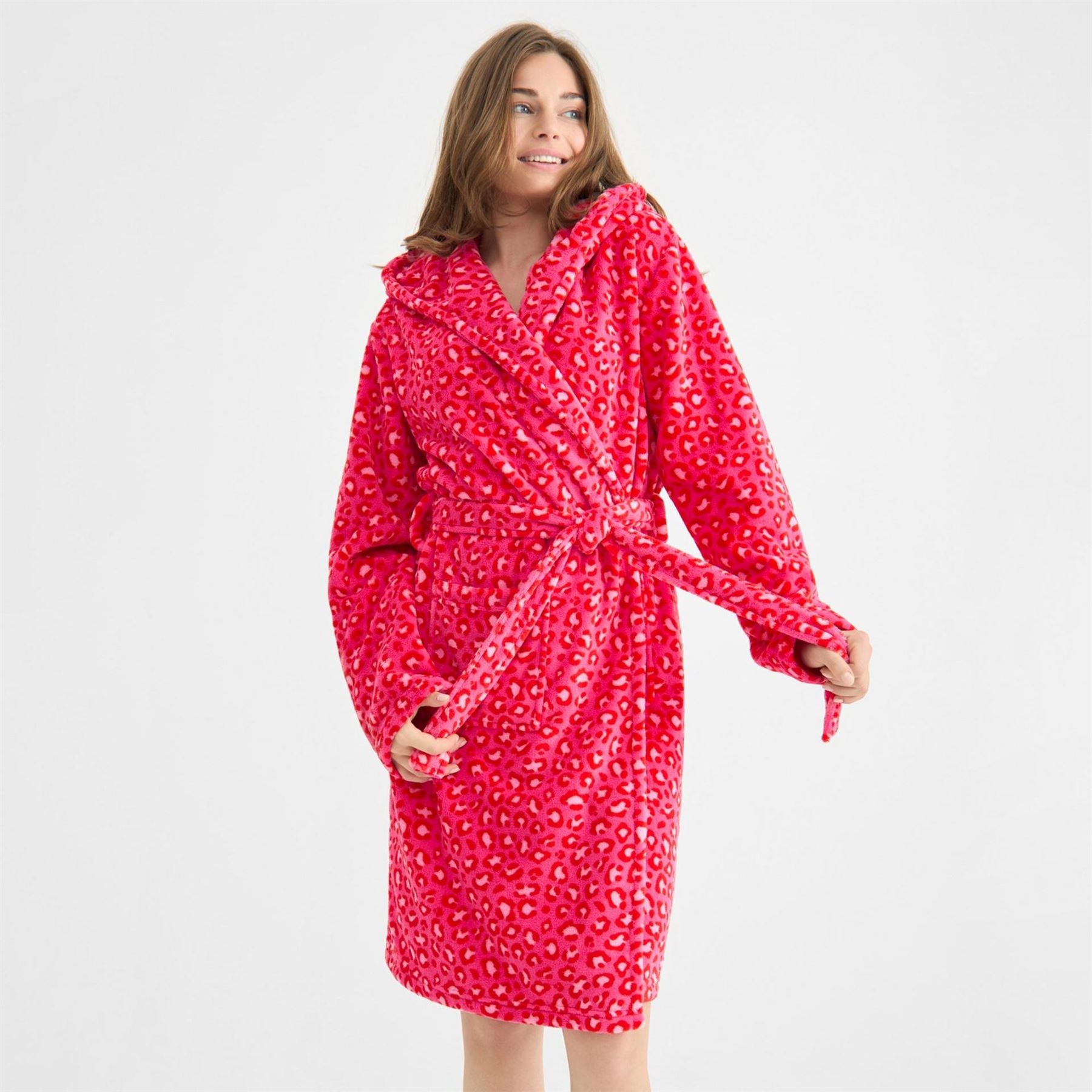 Urban Threads Fleece Dressing Gown