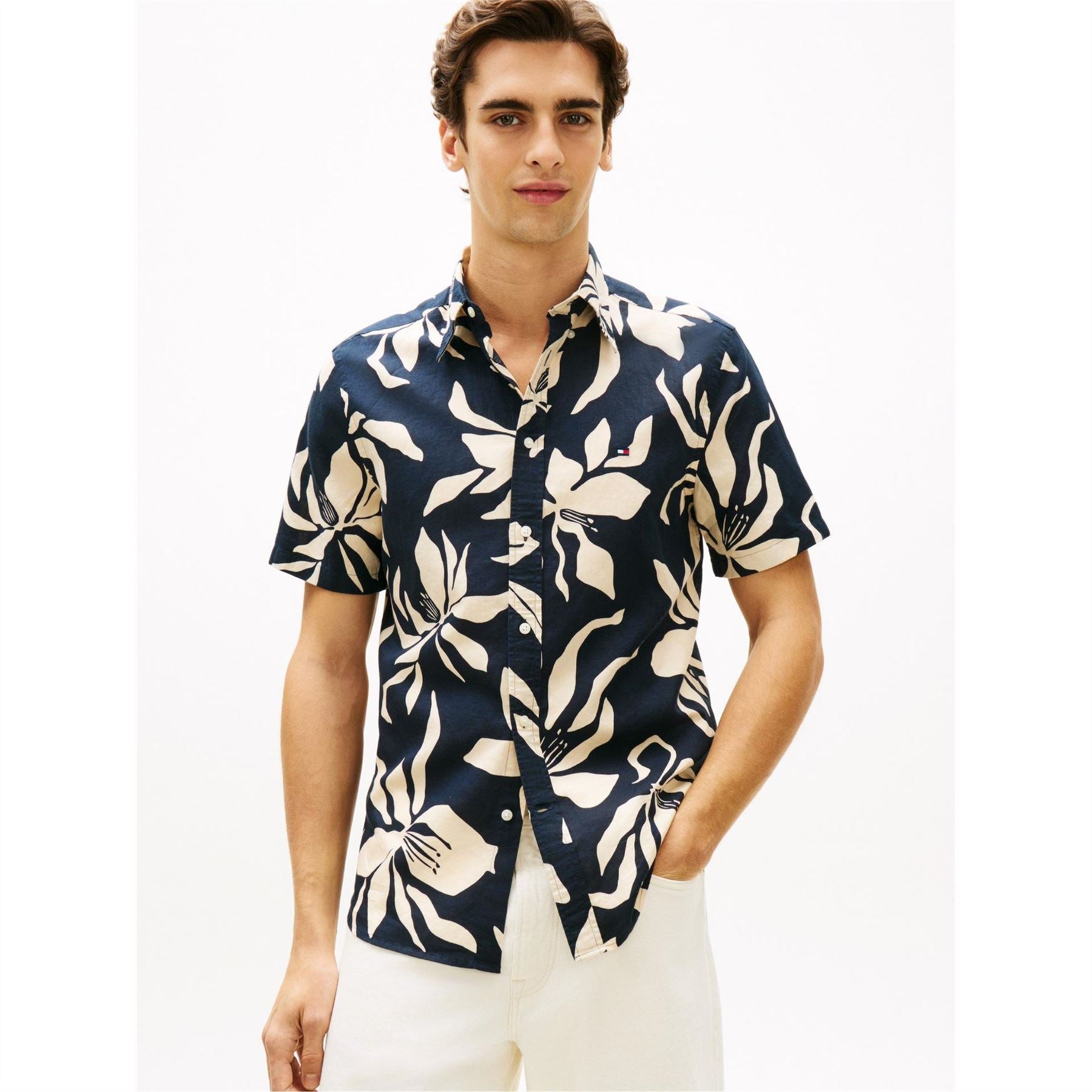 Tommy Hilfiger Patterned Short Sleeve Shirt