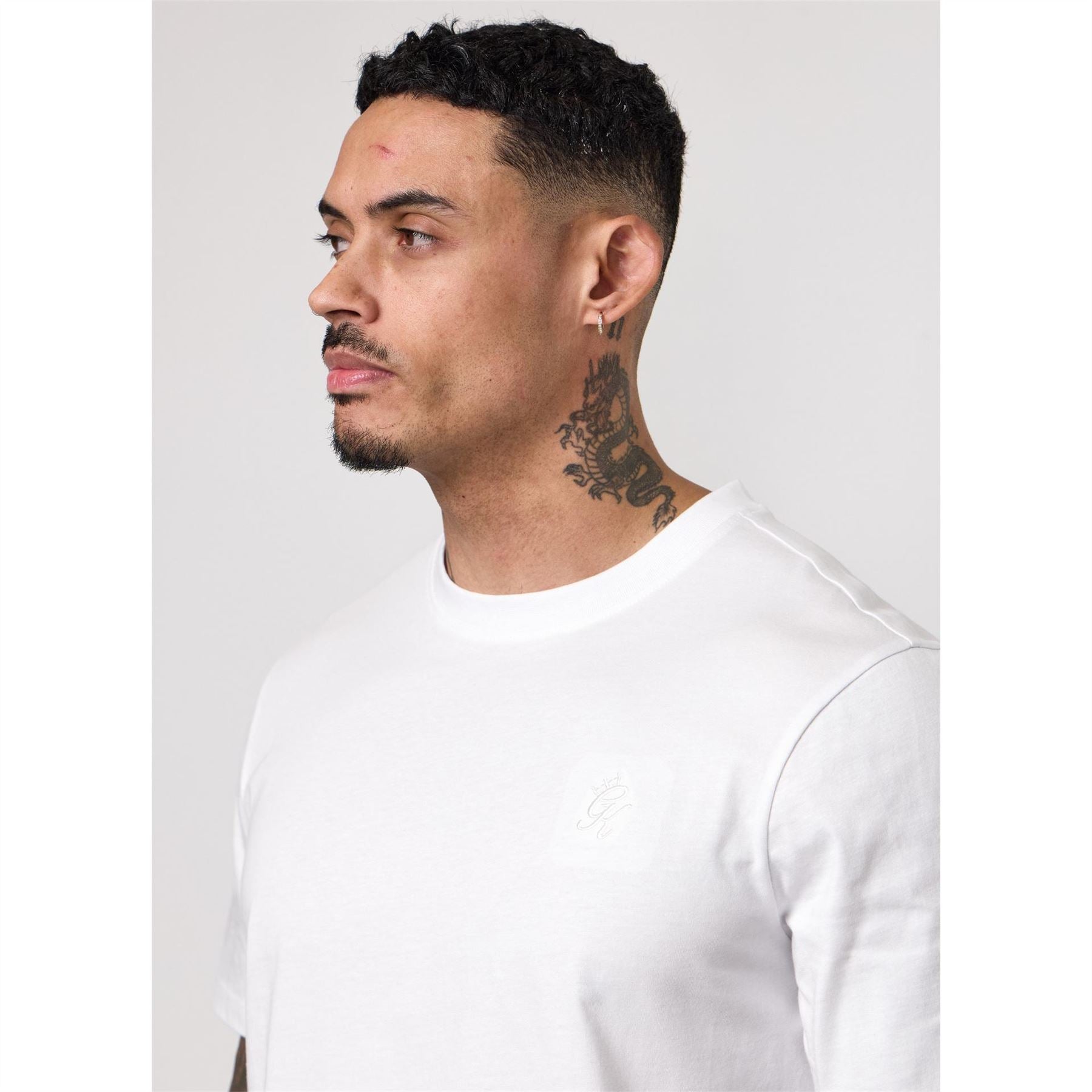 Gym King King Victory Jersey Tee   White
