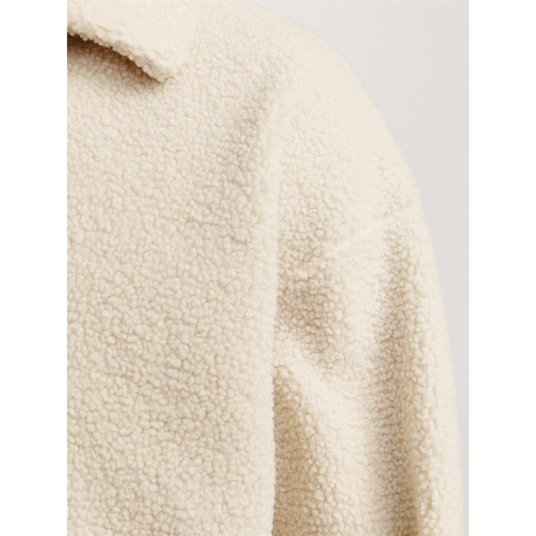 Jack and Jones Teddy Relaxed Fit Long Sleeve Sweater
