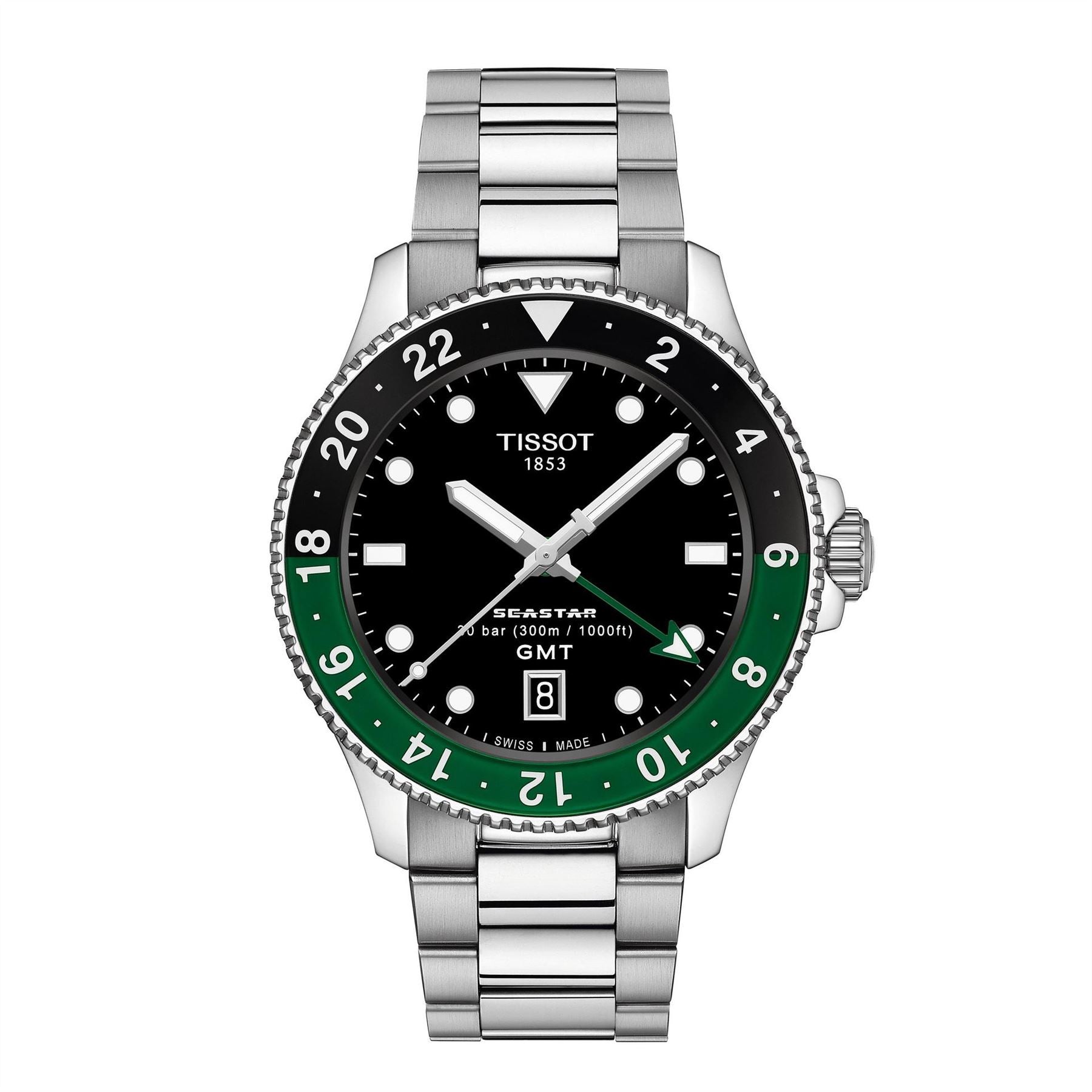 Tissot Seastar Gmt Quartz Analogue Watch