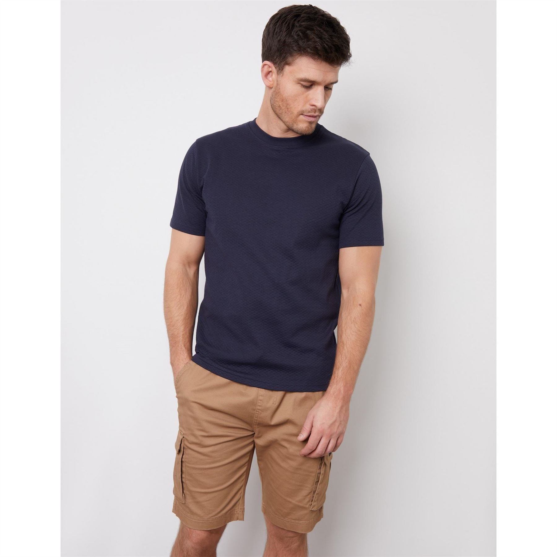 Threadbare Regular Fit Crew Neck Short Sleeve T-Shirt