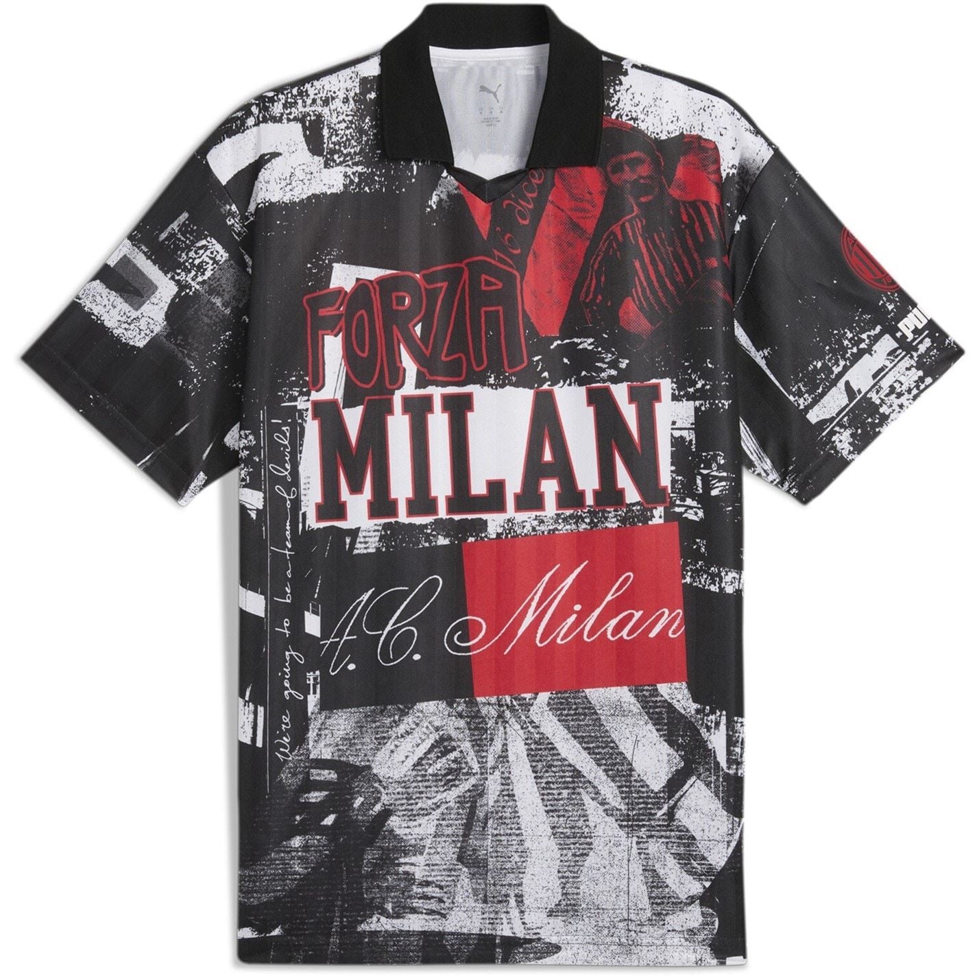 Puma Ac Milan Ftblnrgy Retro Shirt 2024 2025 Adults