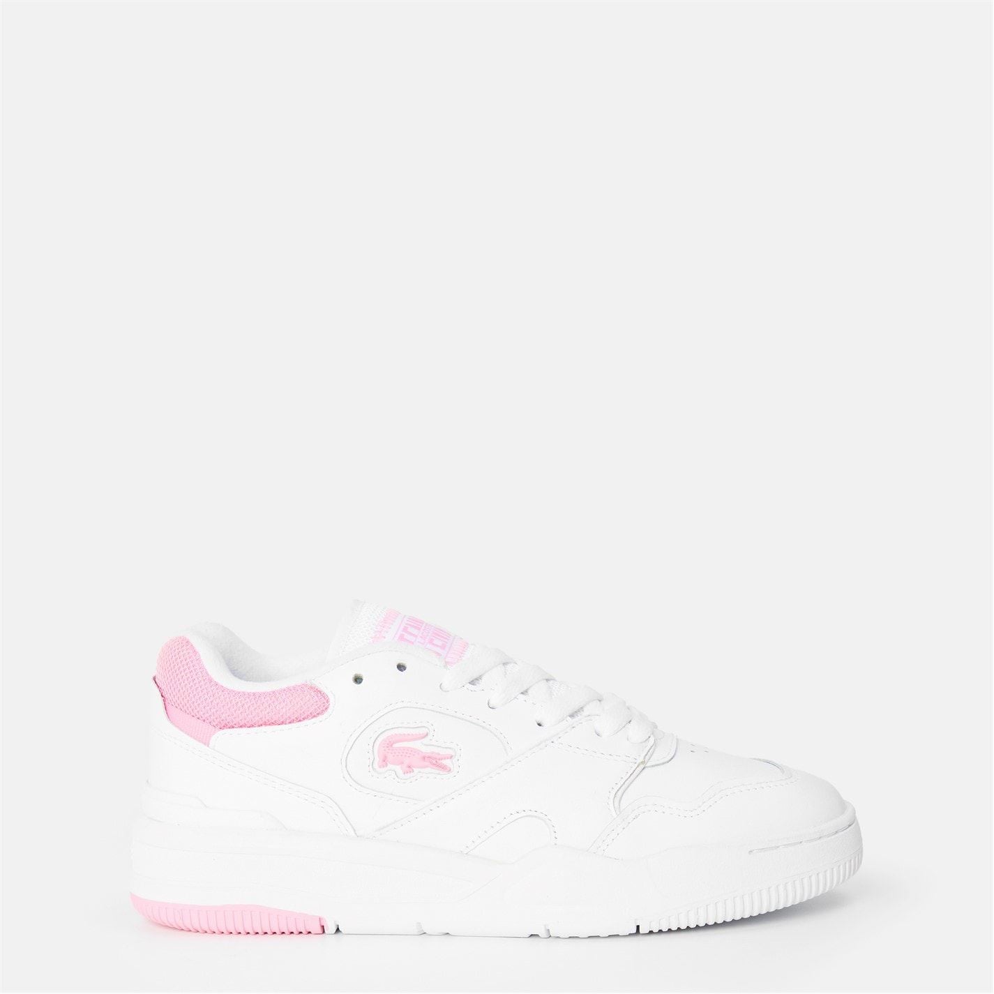 Lacoste Lineshot 224 Crocodile Print Trainers