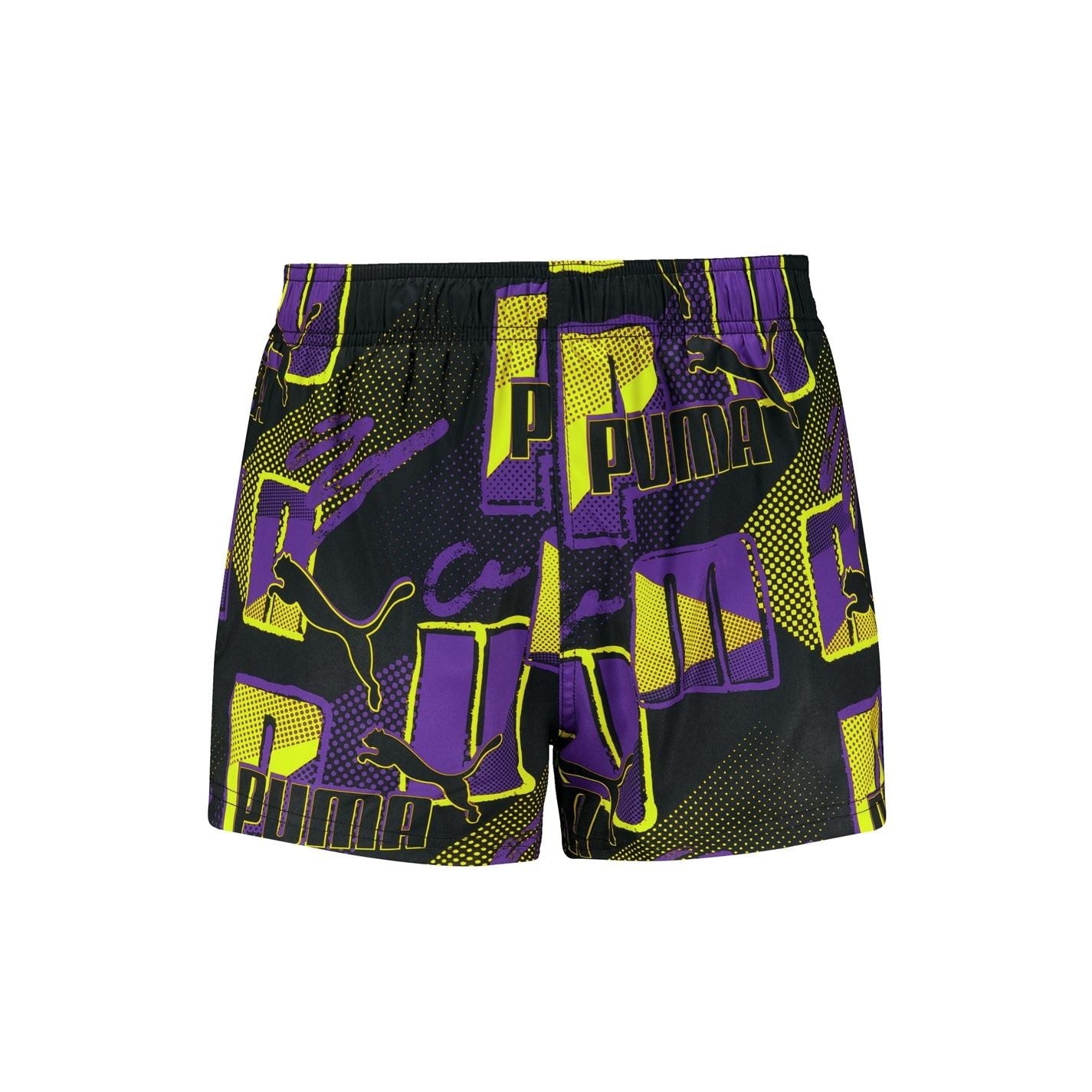 Puma Print Logo Swim Shorts