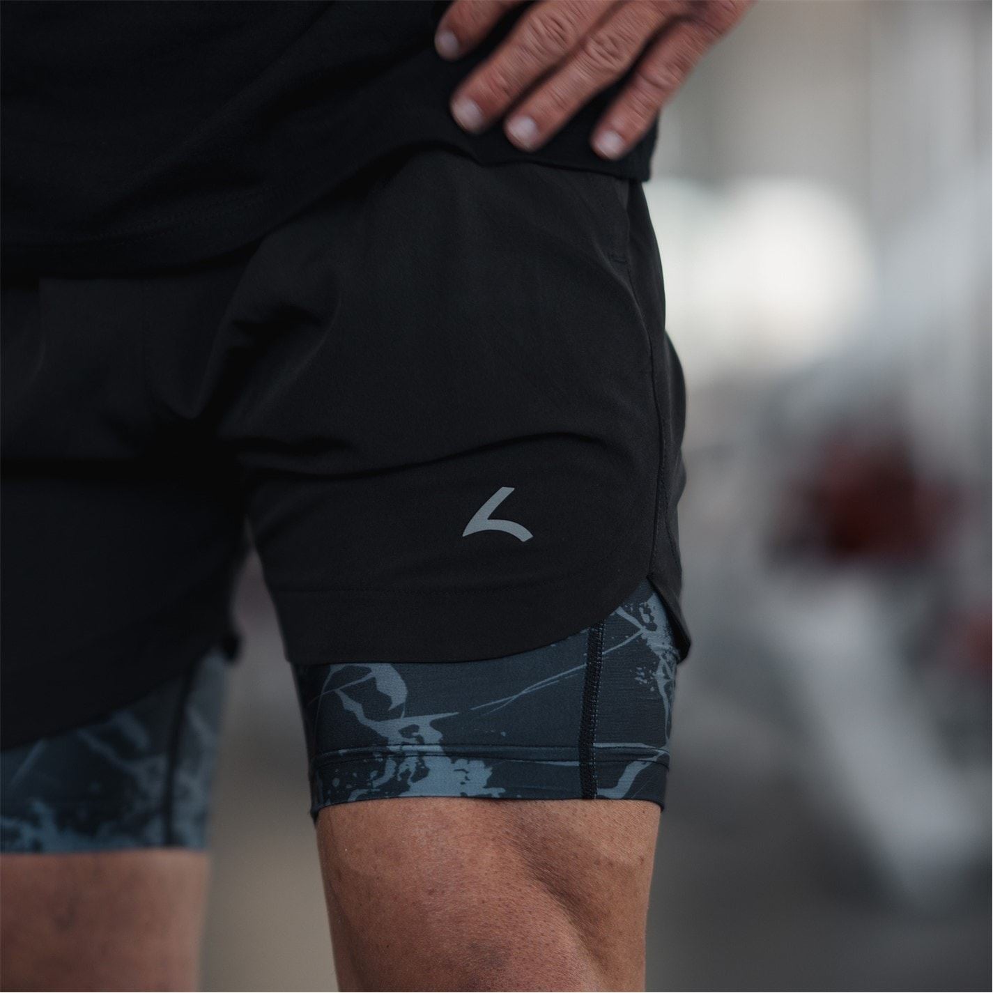 Reeva Premium Active Shorts With Inner Shorts