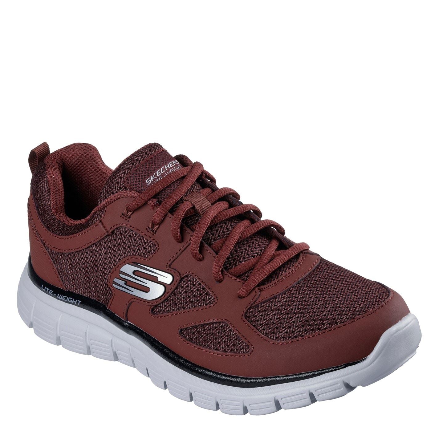 Skechers Mens Flex Burns Agoura Trainers