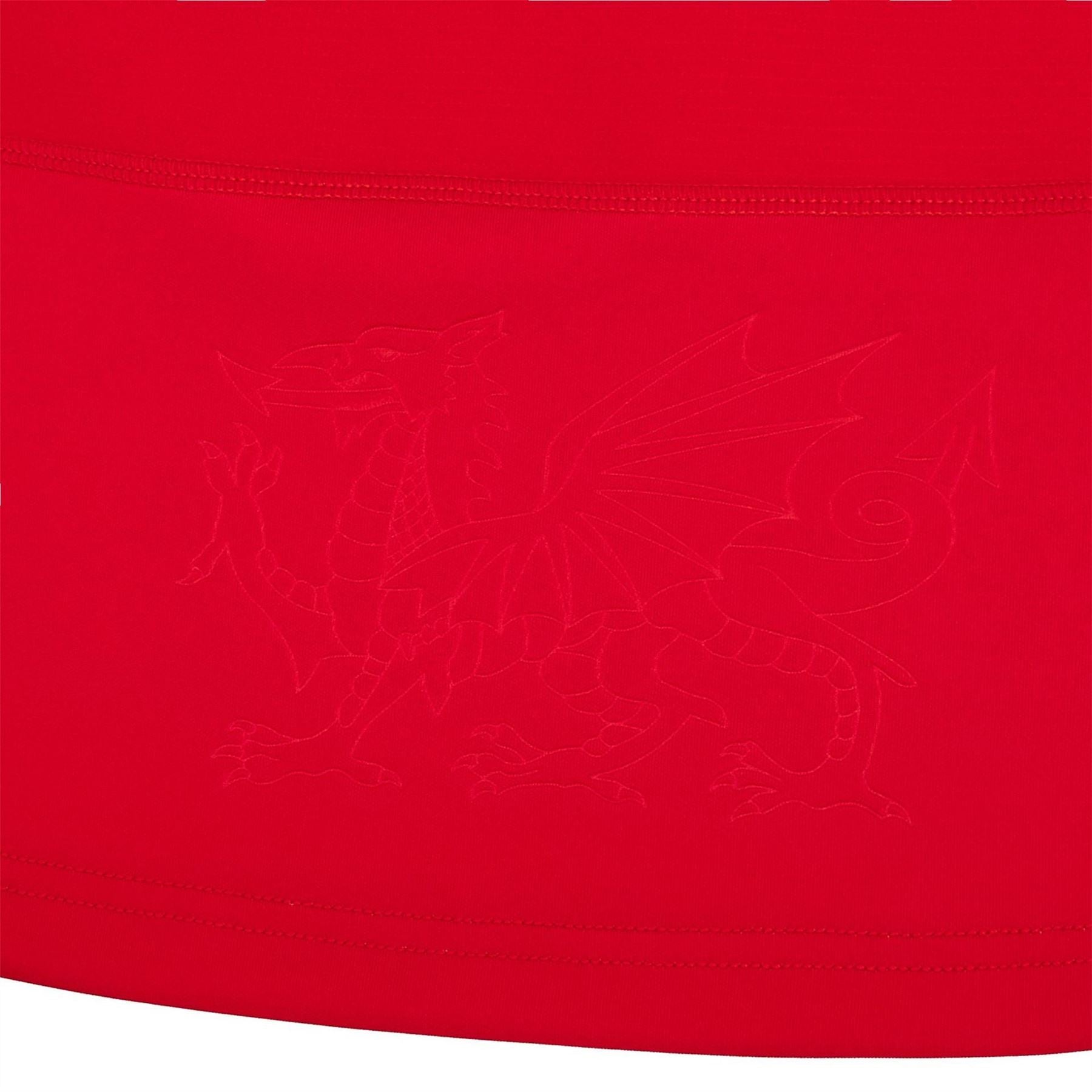 Macron Welsh Rugby Union Authentic Home Shirt 2024 Adults