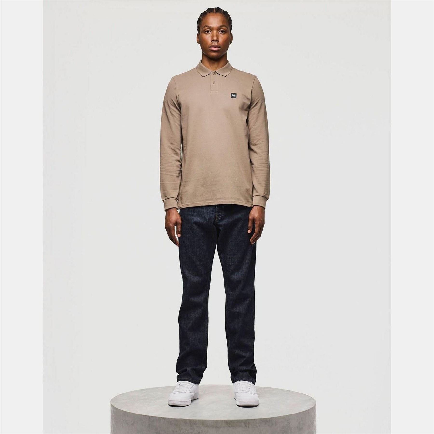 Weekend Offender Dice Long Sleeve Polo Shirt