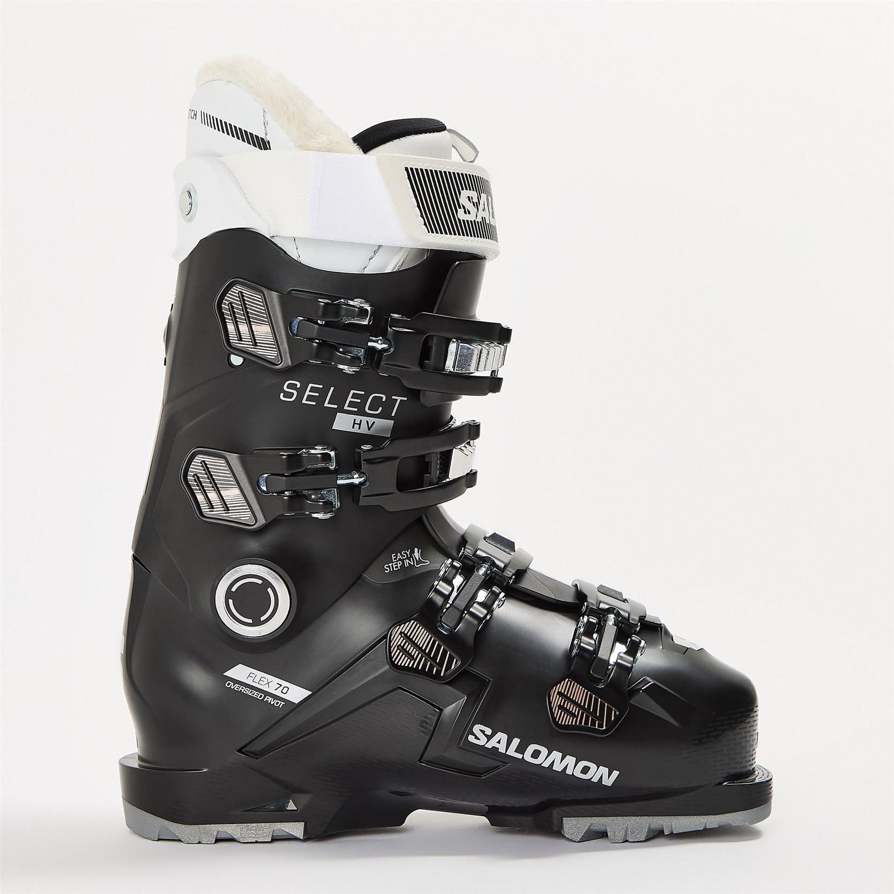 Salomon Womens Boots Select Hv 70 W Gw Bk Rose Wht Ski