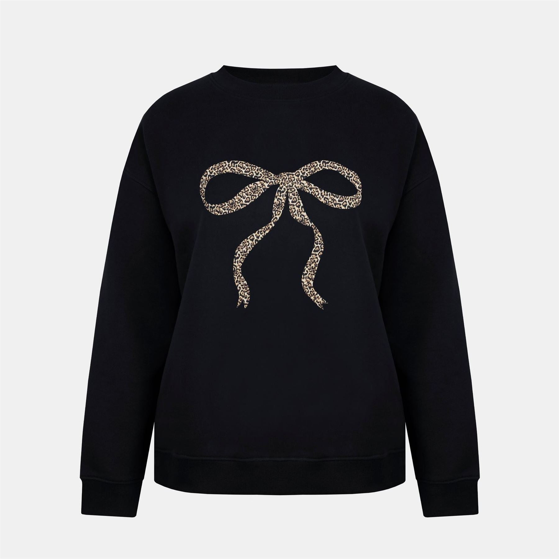 Miso Graphic Crew Neck Long Sleeve Sweatshirt