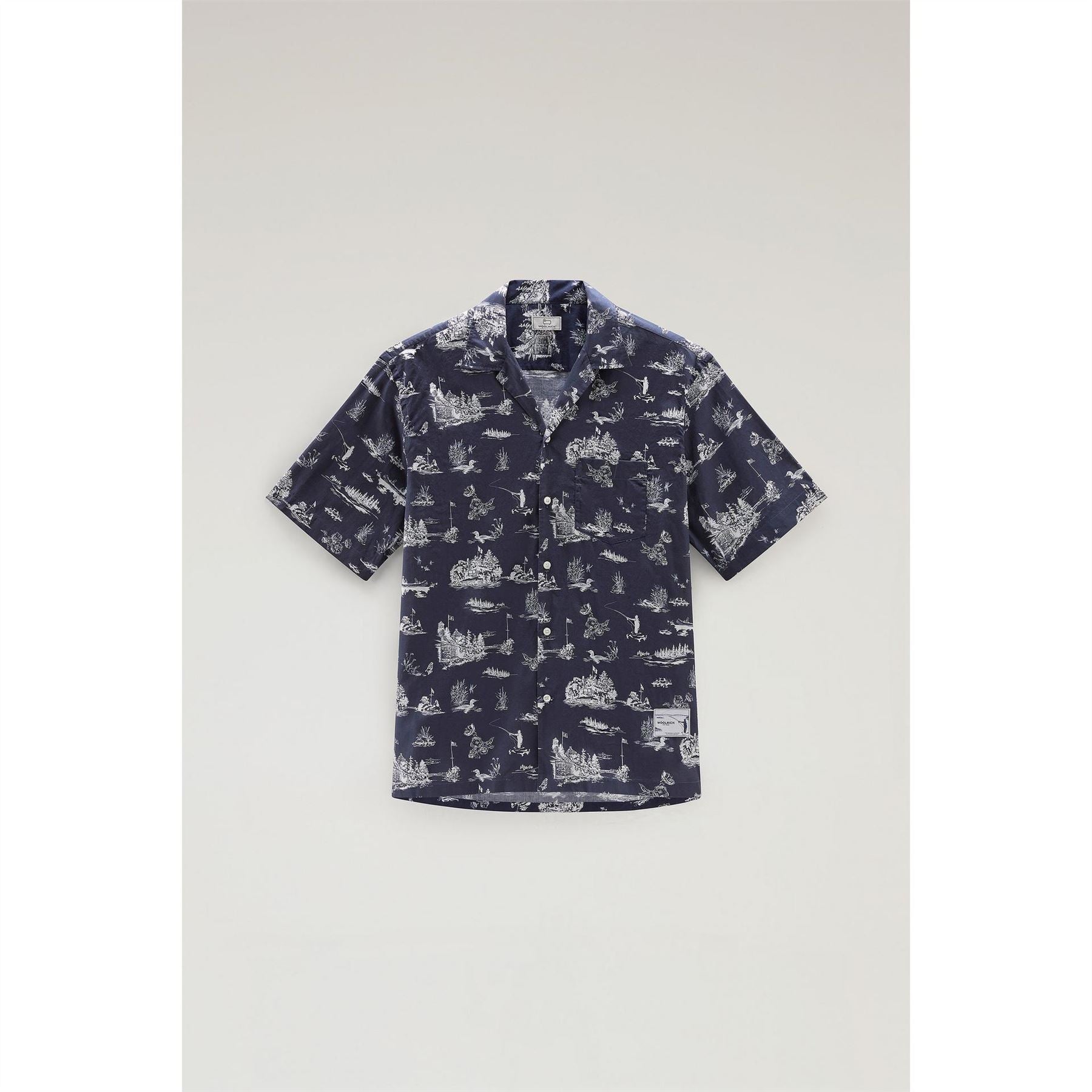Woolrich Zavikon Short Sleeve Oxford Shirt