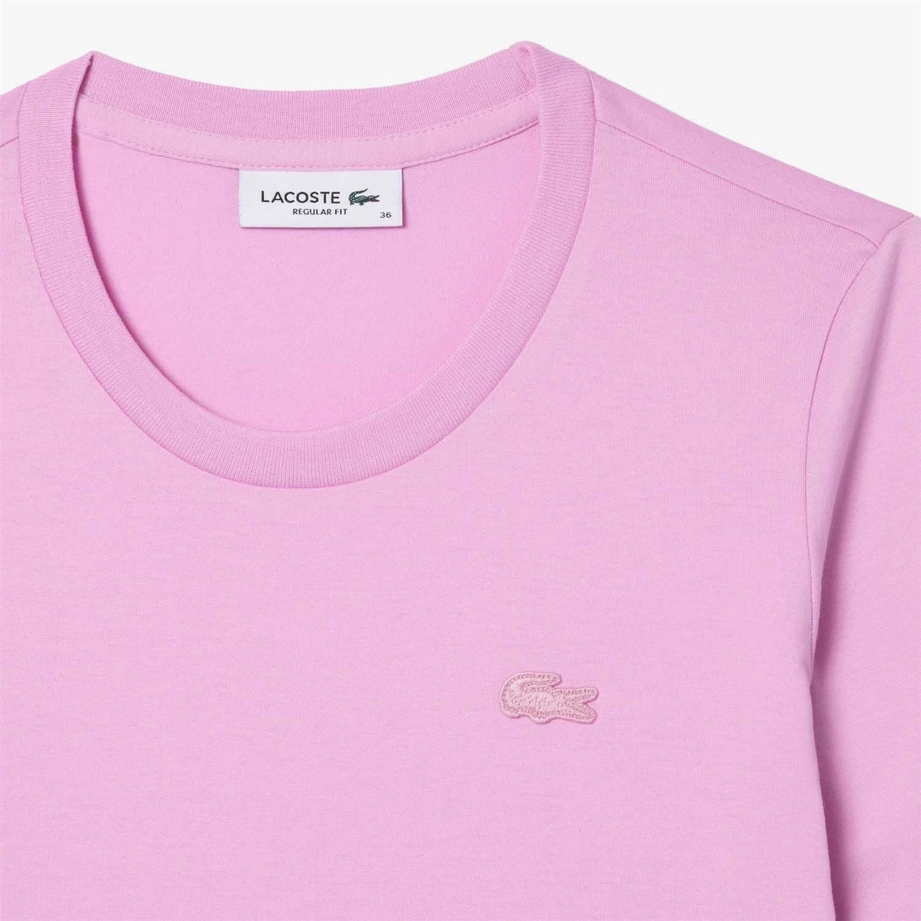 Lacoste Cotton Three Quarter Sleeve T-Shirt