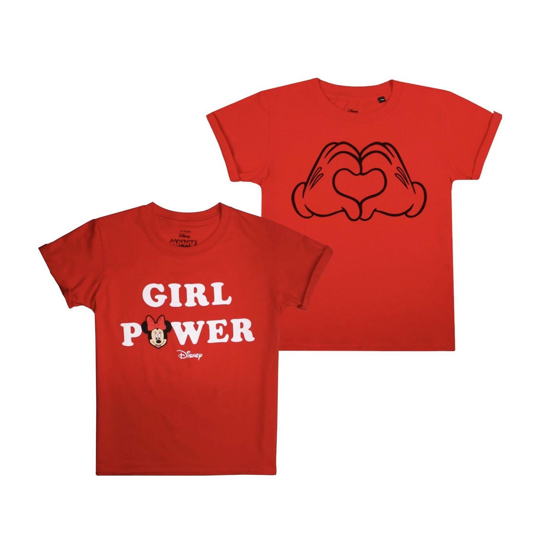 Disney Mickey Mouse Heart Graphic T-Shirt