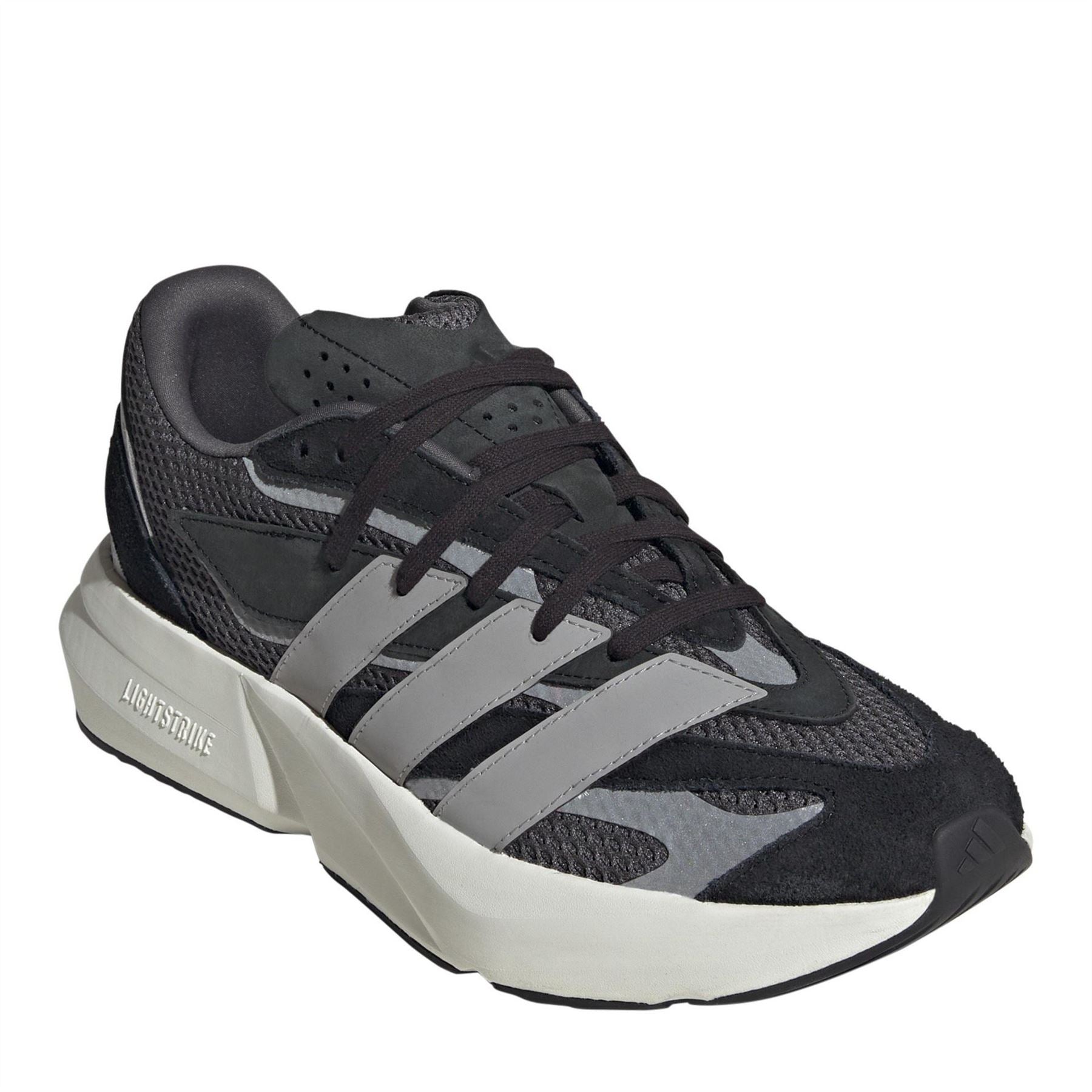adidas Lightblaze Lace Up Low Top Sneakers